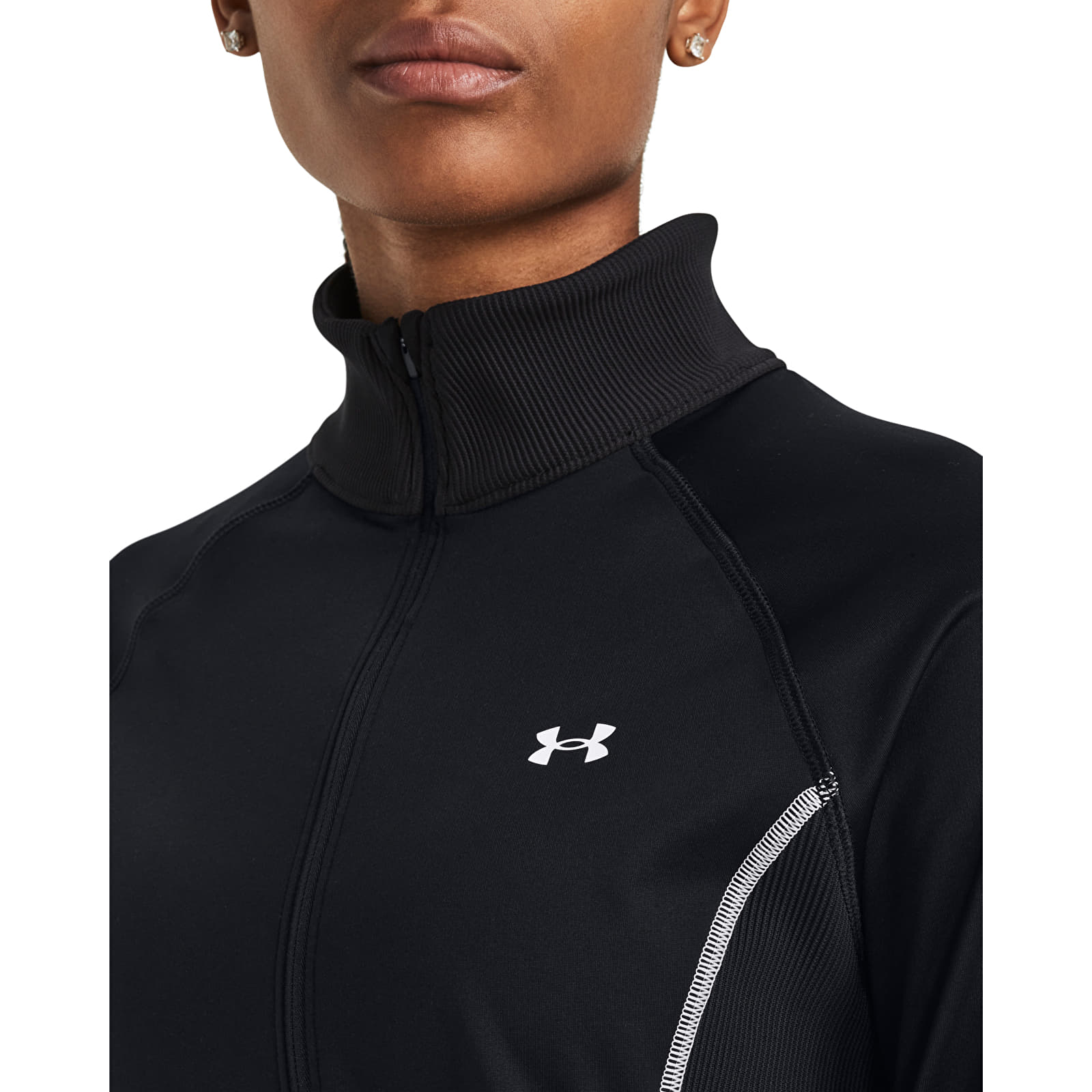 T-shirts Under Armour Train Cw 1/2 Zip Black