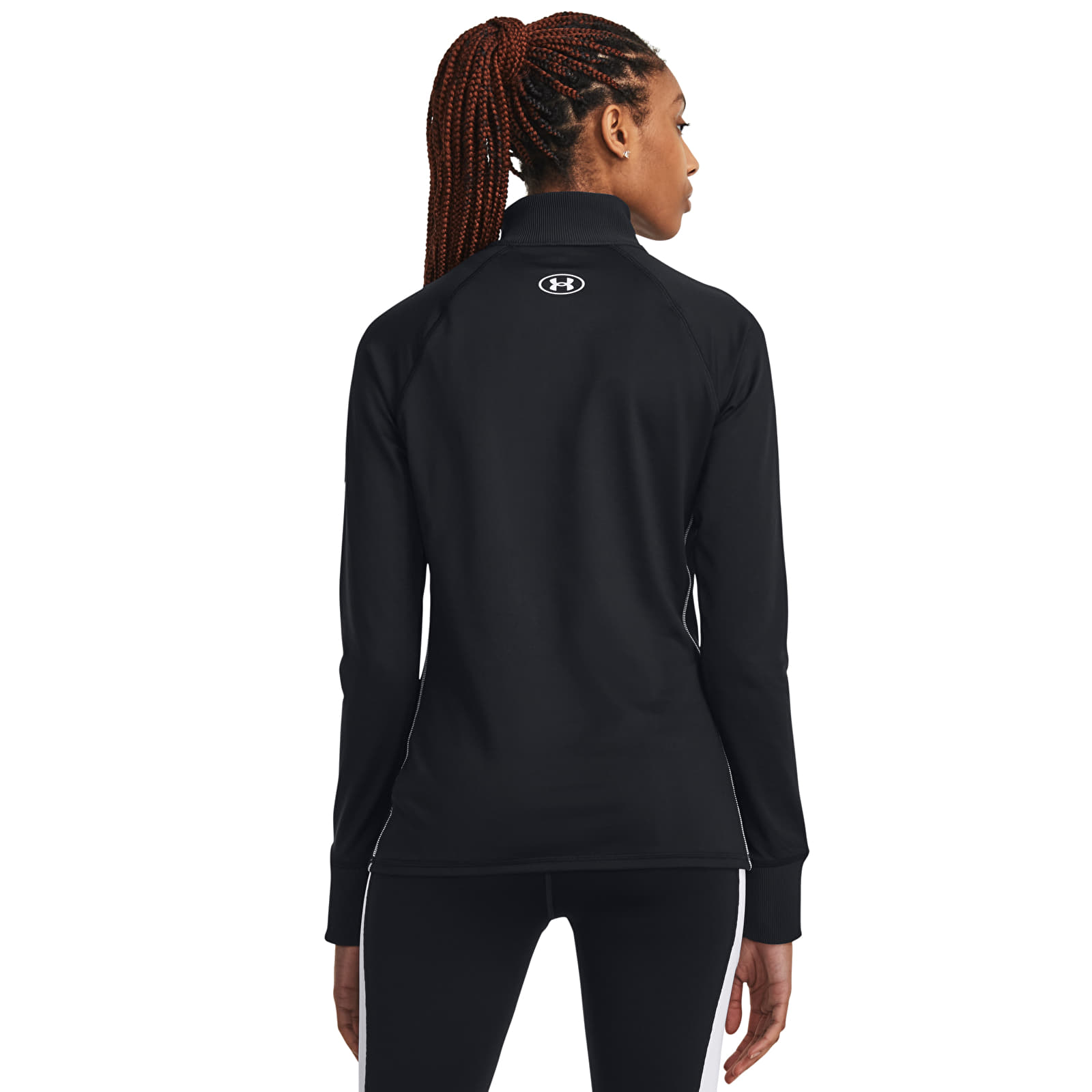T-shirts Under Armour Train Cw 1/2 Zip Black