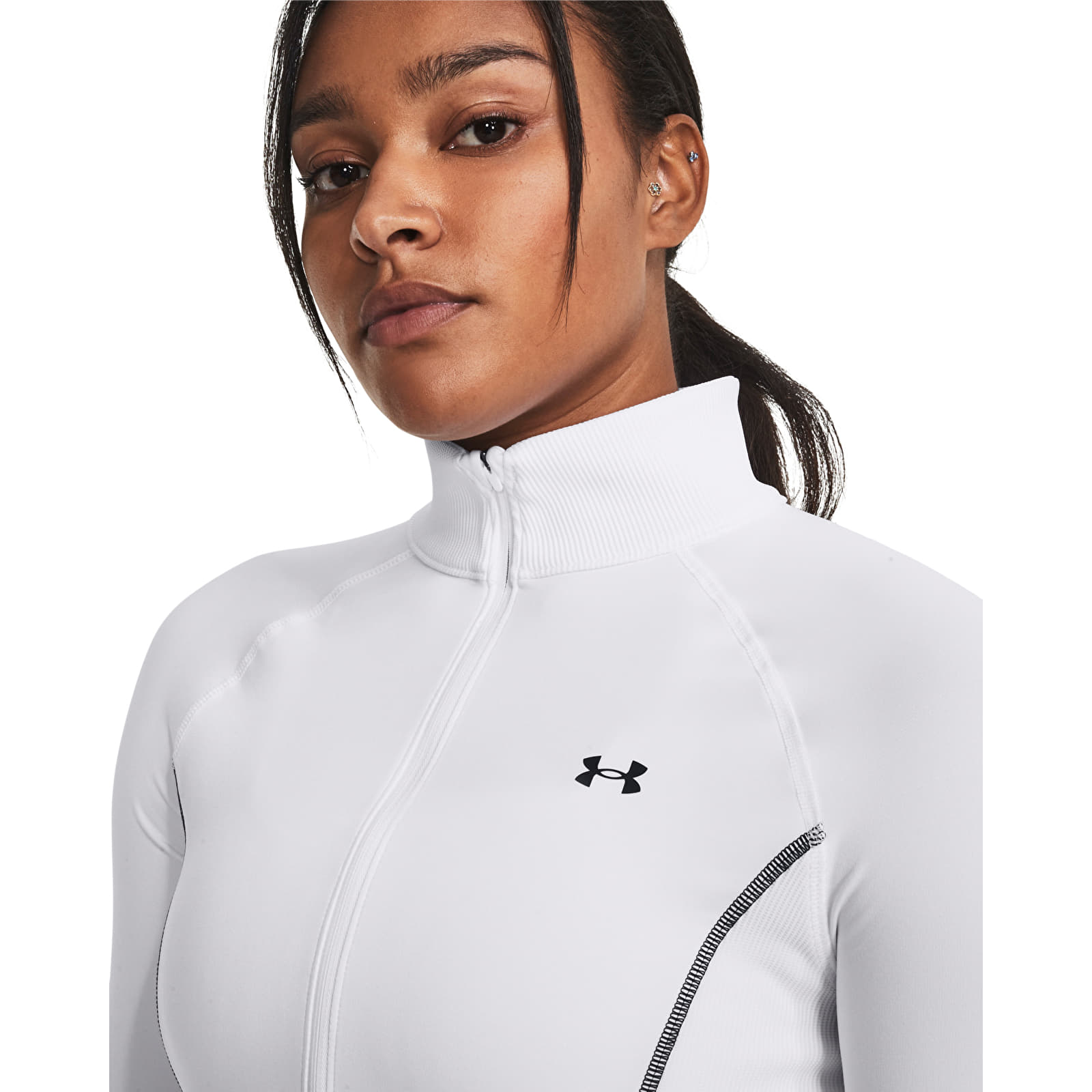 T-shirts Under Armour Train Cw 1/2 Zip White