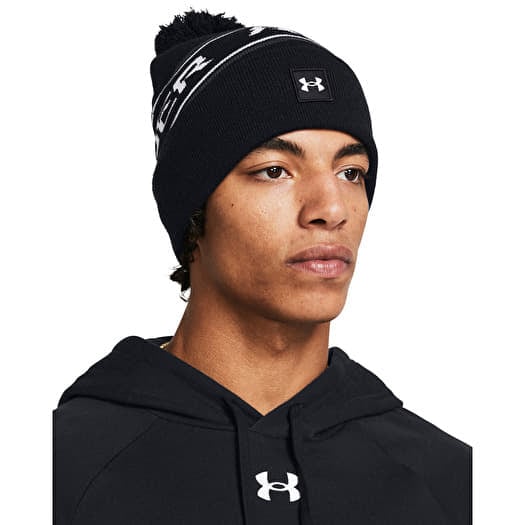 Chapeau Under Armour Men'S Halftime Pom Beanie Black