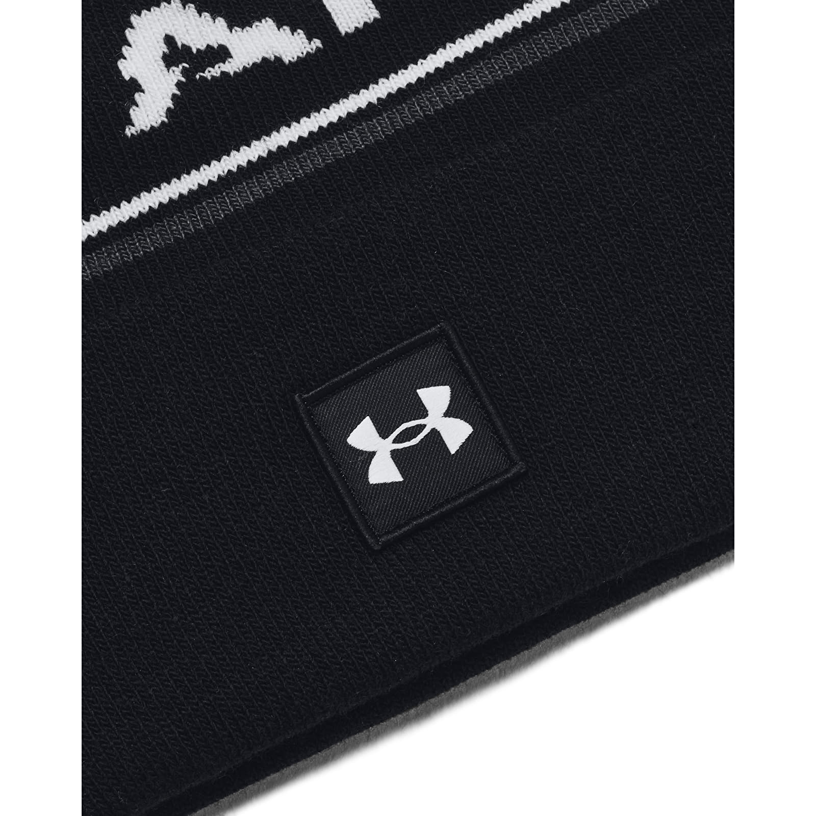 Kapelusze Under Armour Men'S Halftime Pom Beanie Black