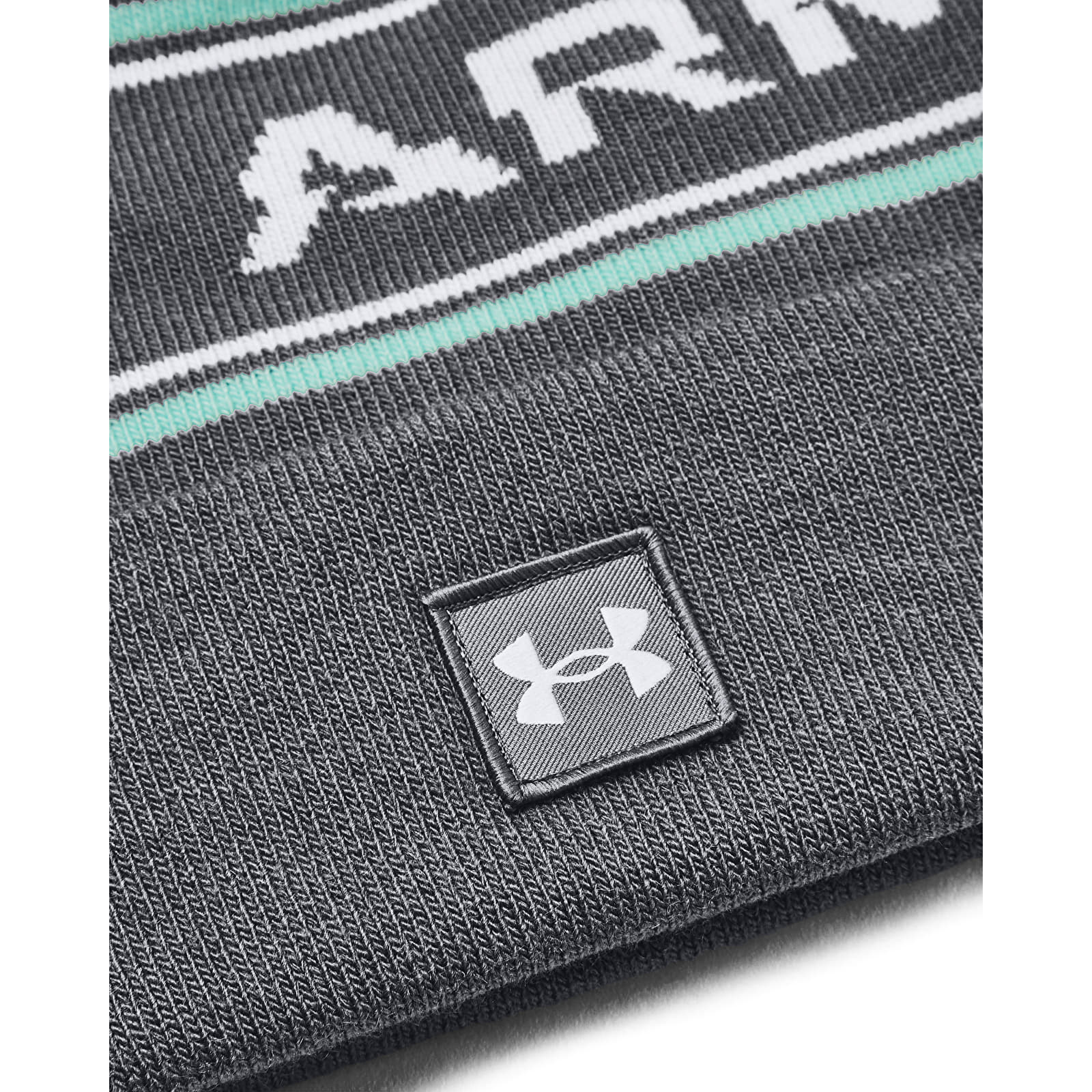 Kapelusze Under Armour Men'S Halftime Pom Beanie Pitch Gray