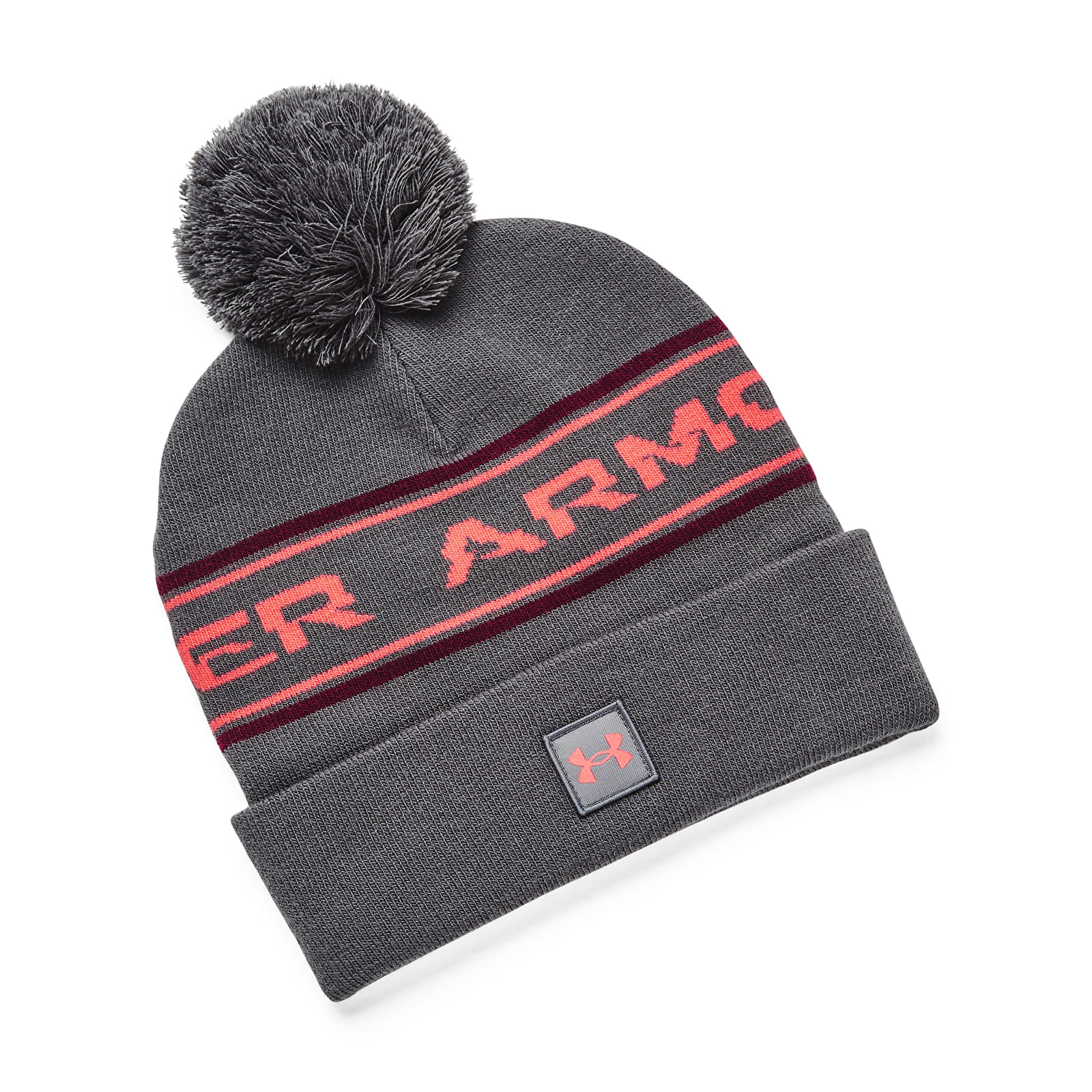Mütsid Under Armour Men'S Halftime Pom Beanie Pitch Gray