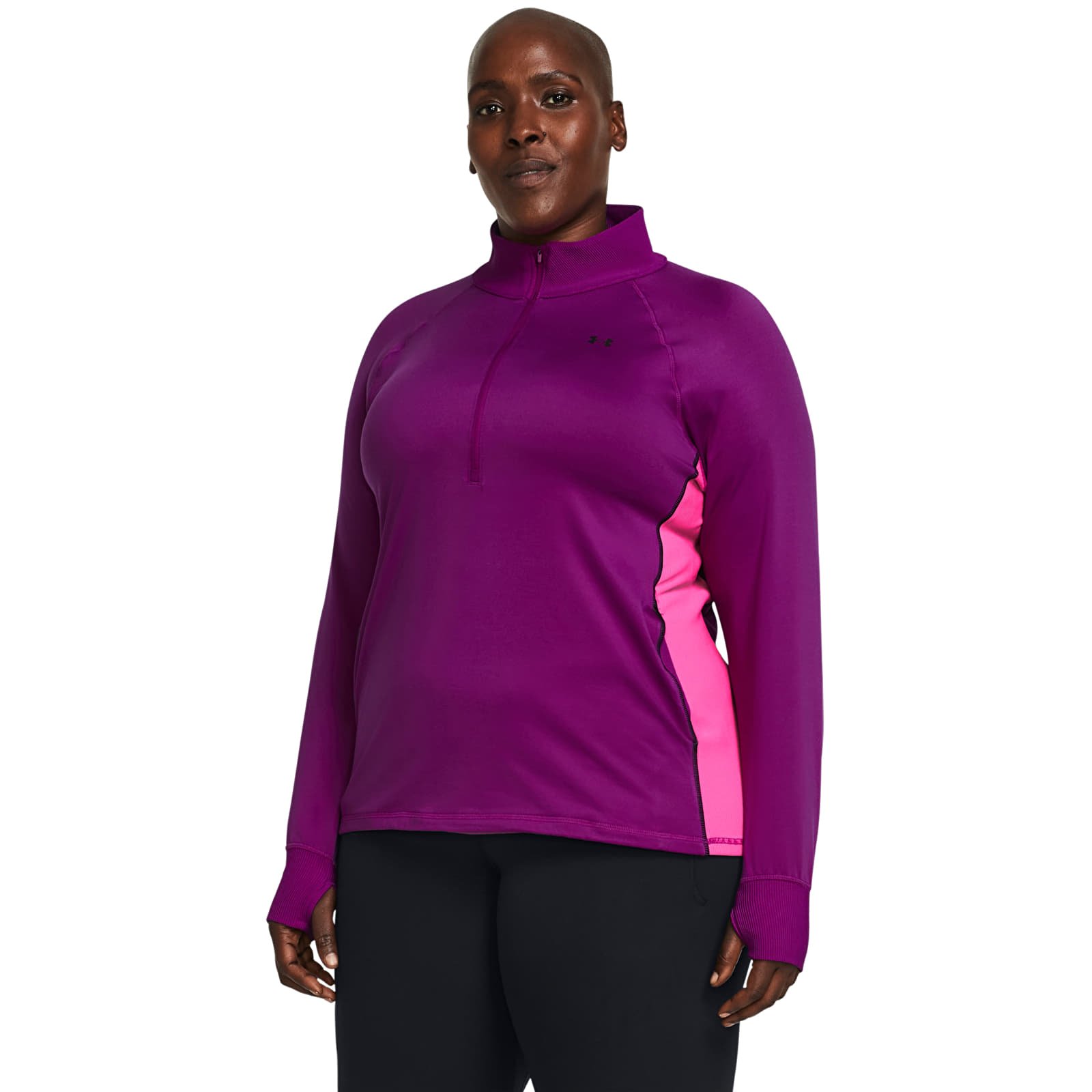 Kapuutsikud ja kampsunid Under Armour Train Cw 1/2 Zip& Mystic Magenta