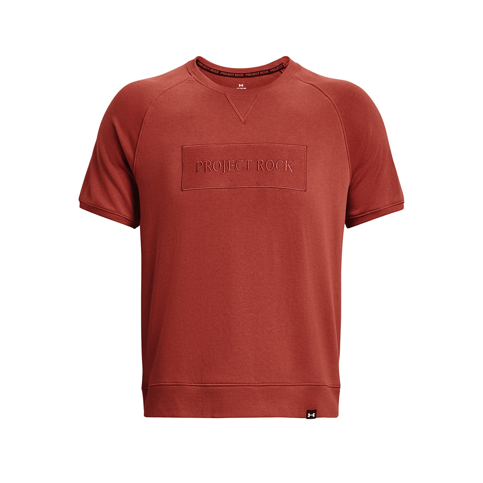 Hættetrøjer og sweatshirts Under Armour Project Rock Terry Gym Top Heritage Red