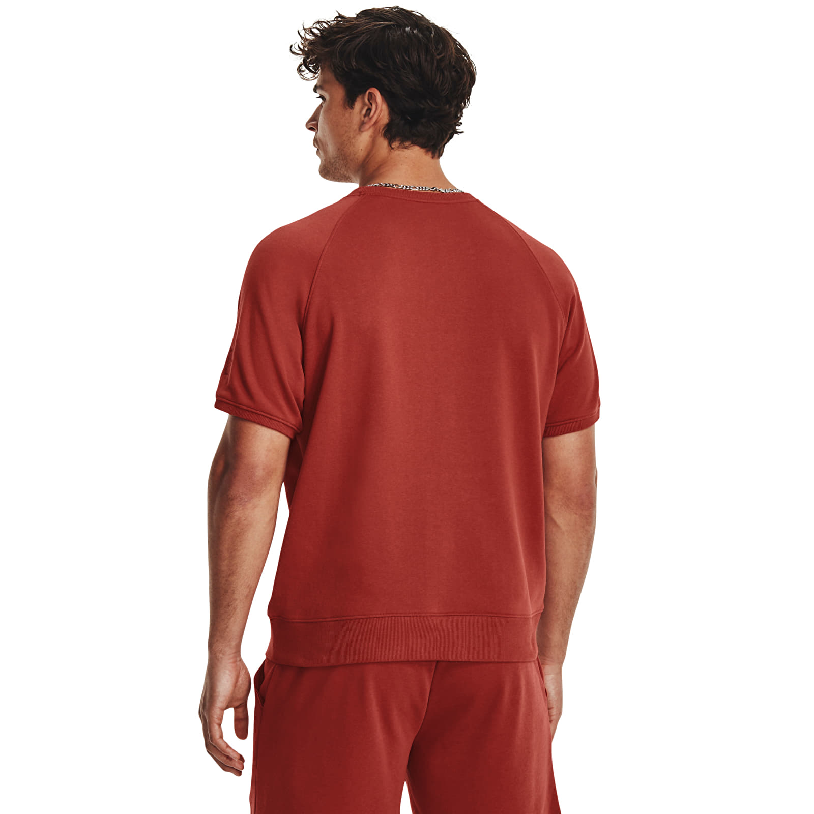 Hættetrøjer og sweatshirts Under Armour Project Rock Terry Gym Top Heritage Red