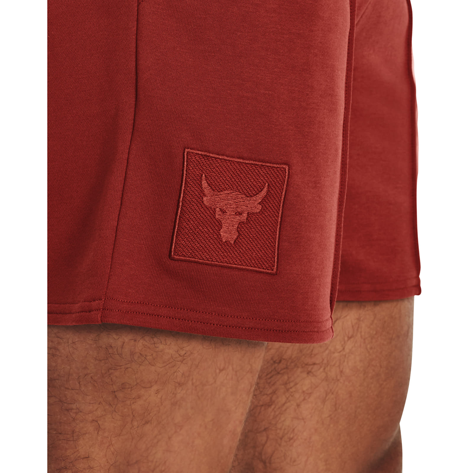 Shorts Under Armour Project Rock Terry Gym Short Heritage Red