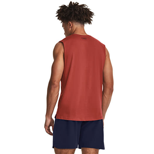 Tank tops Under Armour Project Rock Sms Sl Tank Heritage Red Queens