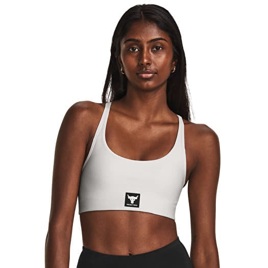 Soutien-gorge Under Armour Project Rck All Train Crsbck Bra White Clay