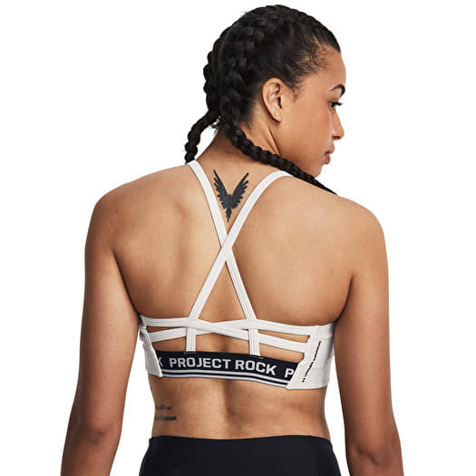 Bras Under Armour Project Rck All Train Crsbck Bra White Clay Queens