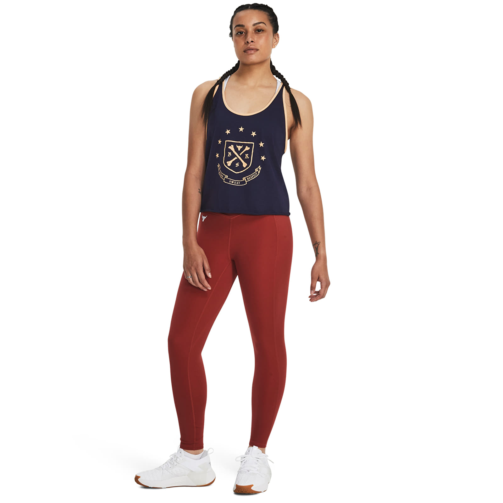 Tank tops Under Armour Project Rck Q3 Arena Tank Midnight Navy