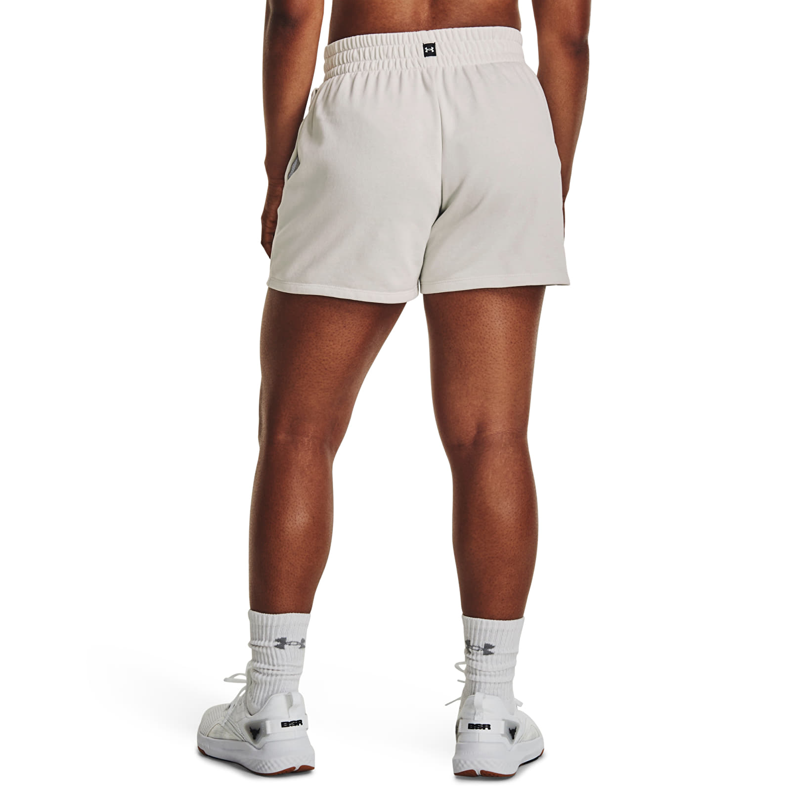Shortsid Under Armour Project Rck Everyday Terry Short White Clay