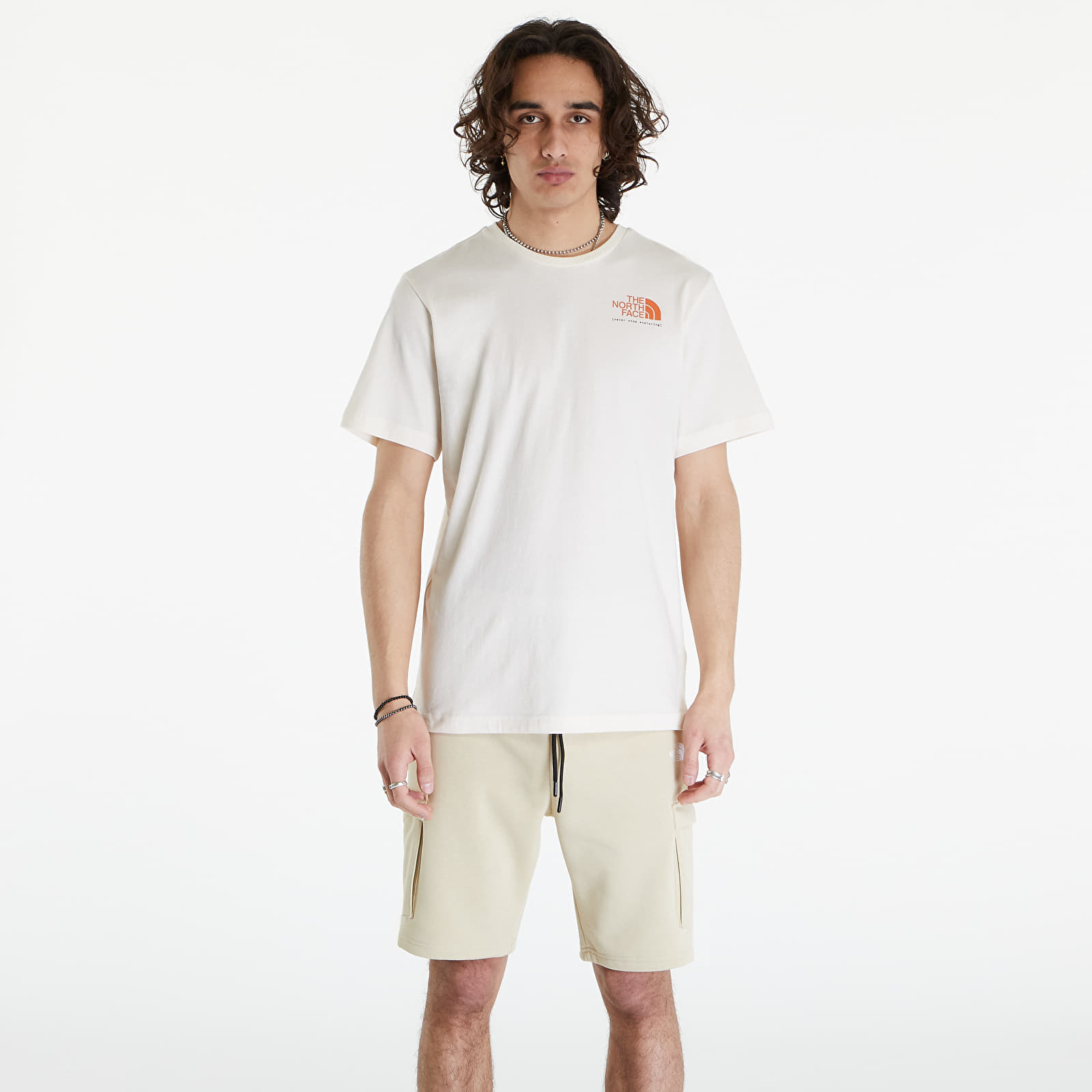 Trička The North Face Graphic S/S Tee 3 White Dune