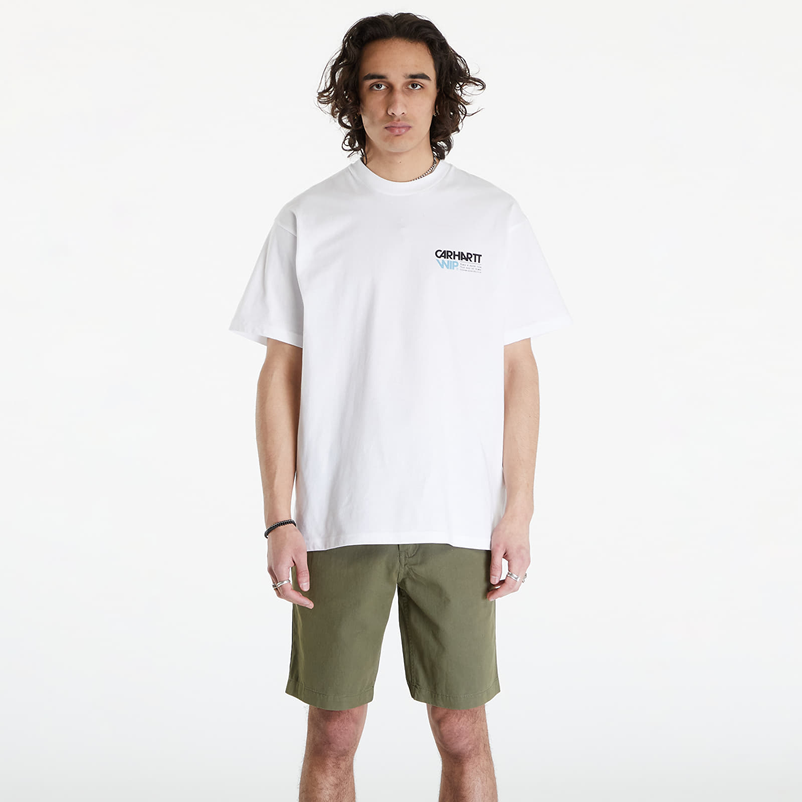   Μπλούζες Carhartt WIP S/S Contact Sheet T-Shirt UNISEX White