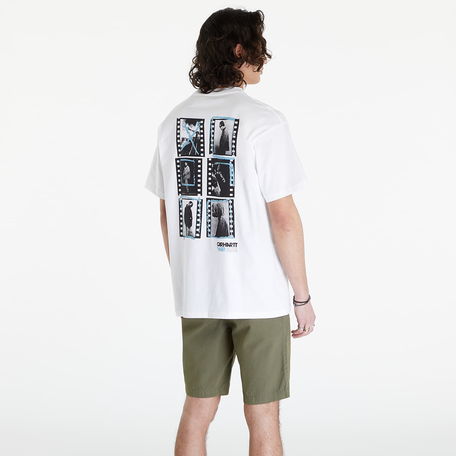  Μπλούζες Carhartt WIP S/S Contact Sheet T-Shirt UNISEX White
