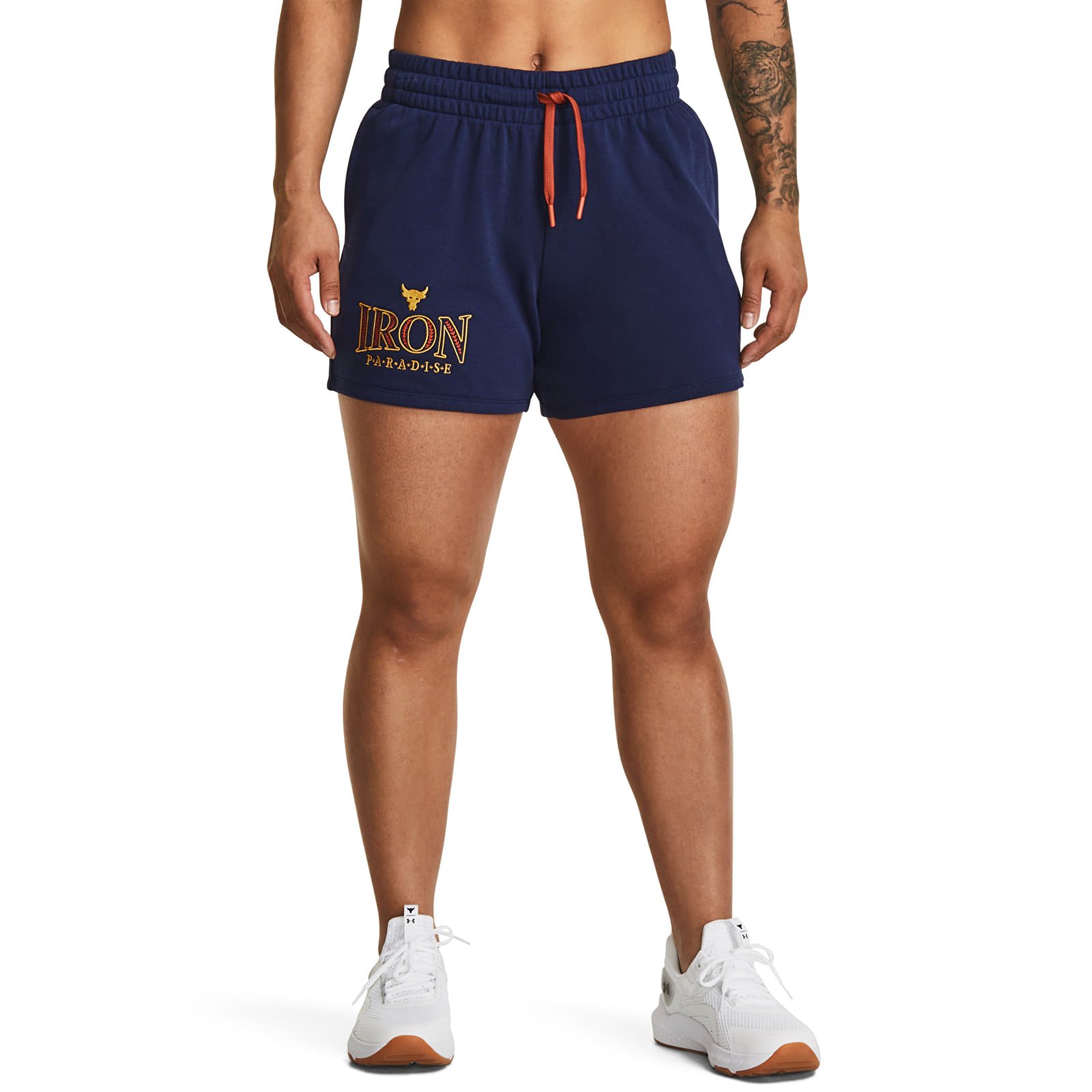 Shortsid Under Armour Project Rck Everyday Terry Short Midnight Navy