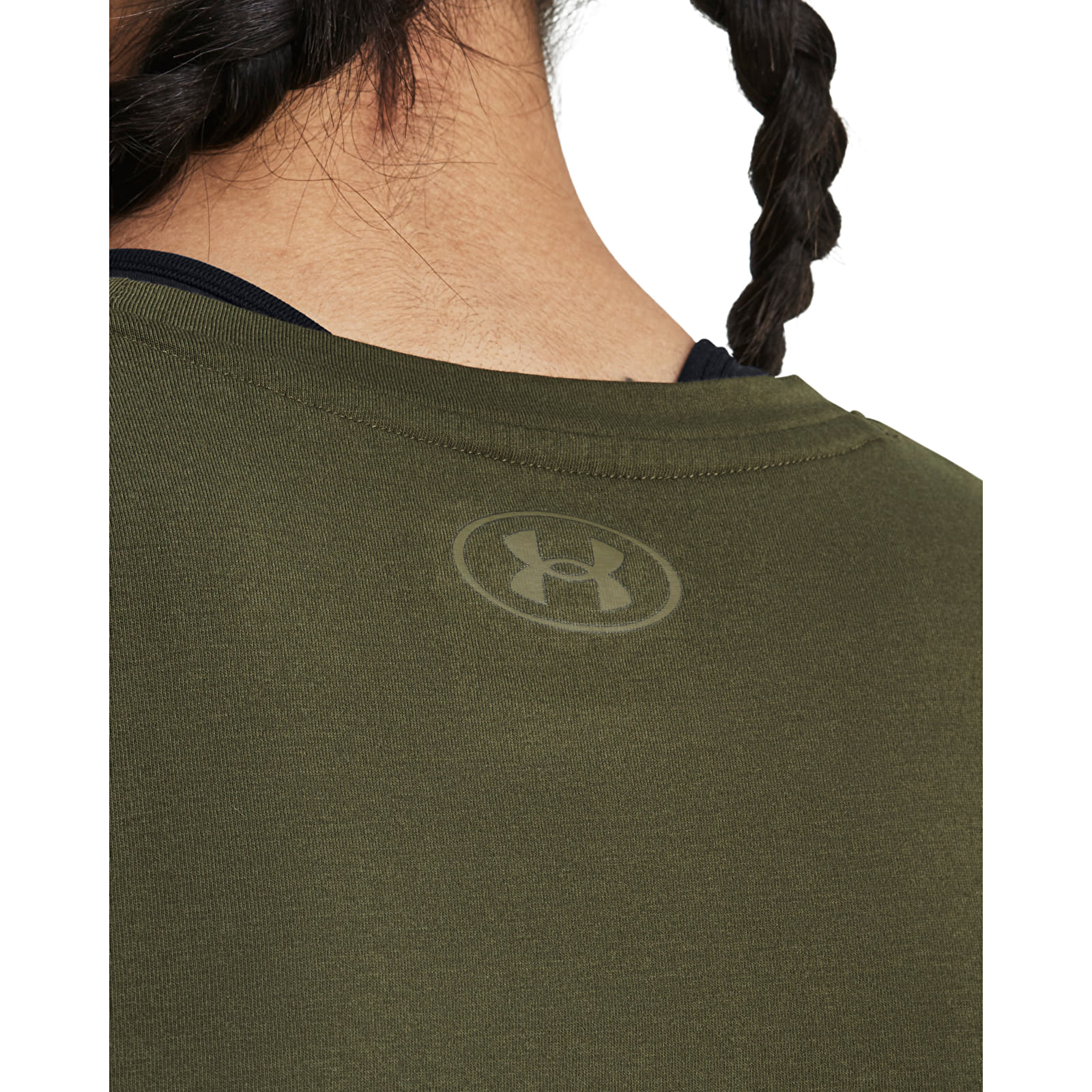 T-shirts Under Armour Project Rck Nght Shft Cap T Q4 Marine Od Green