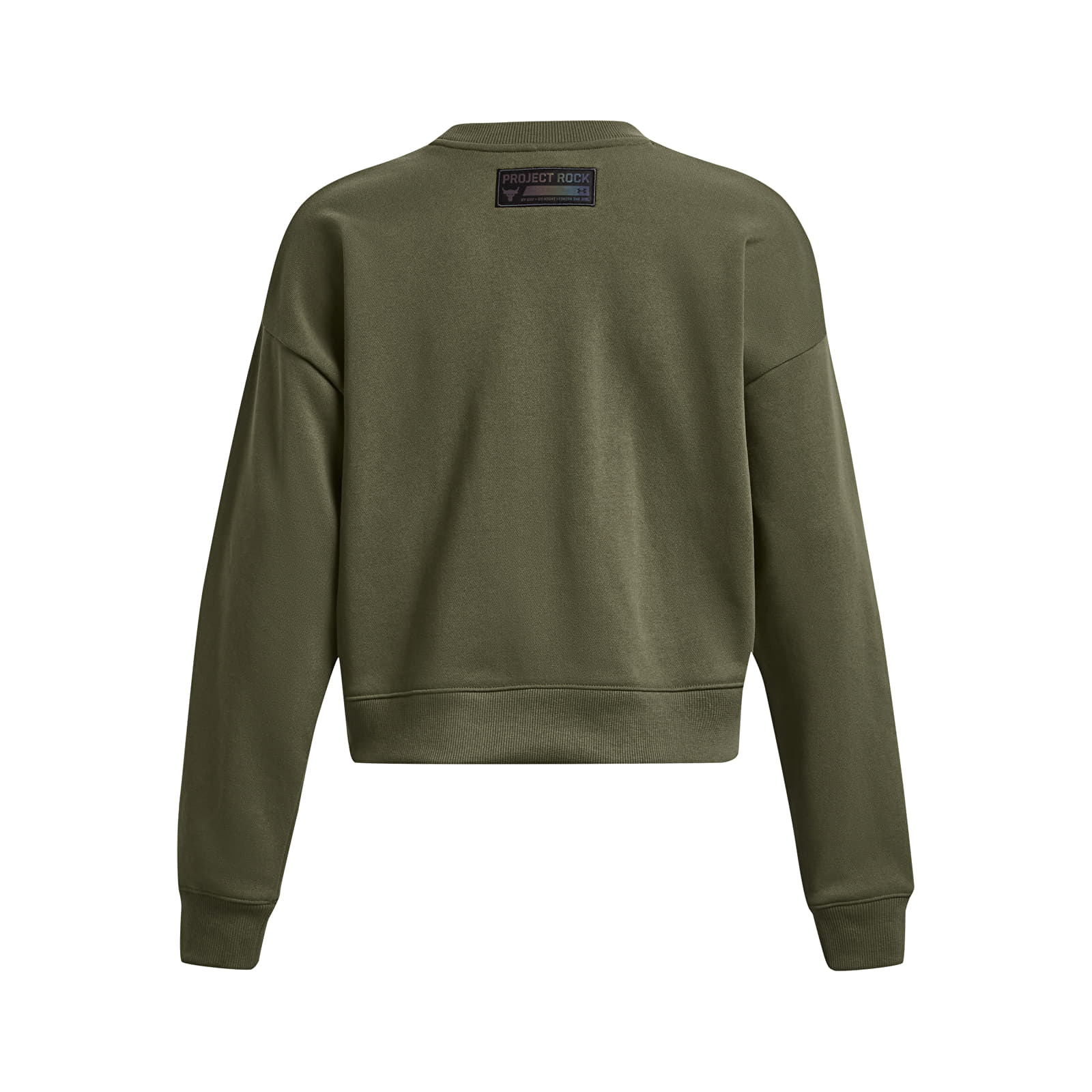 Суичърти Under Armour Project Rck Hw Leg Day Crew Marine Od Green