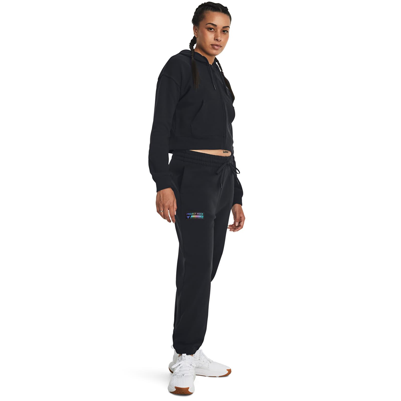 Pants Under Armour Project Rock Hw Terry Pnt Black