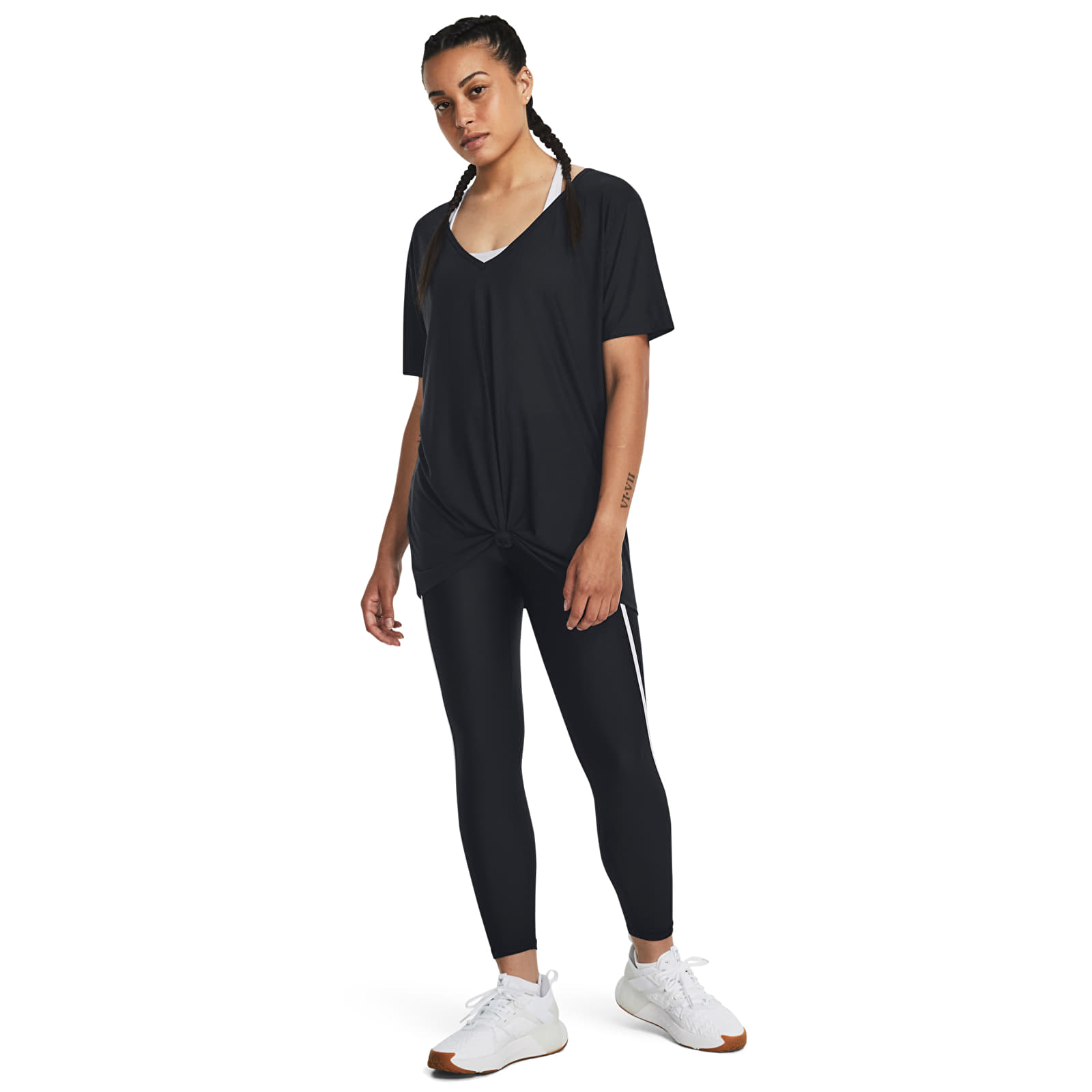 T-särgid Under Armour Project Rck Completer Deep V T Black