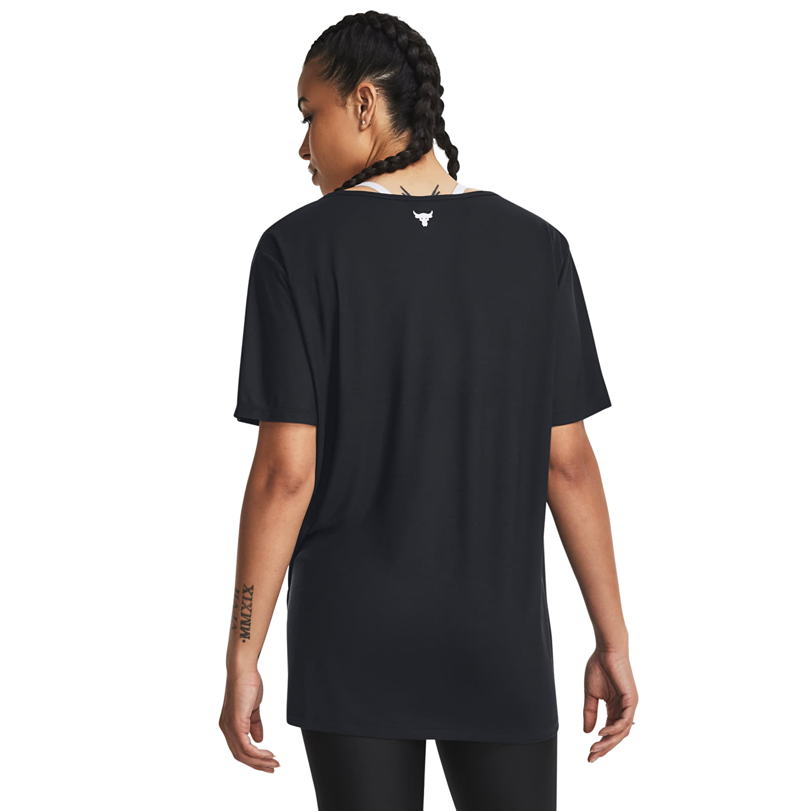T-särgid Under Armour Project Rck Completer Deep V T Black