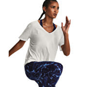 Under Armour Project Rck Completer Deep V T White Clay