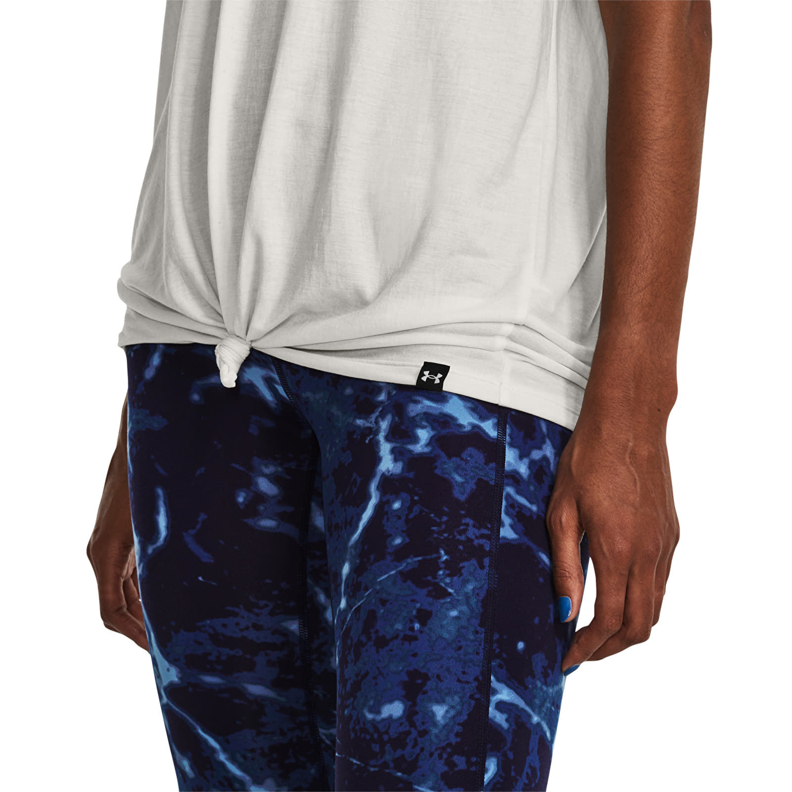 T-shirts Under Armour Project Rck Completer Deep V T White Clay