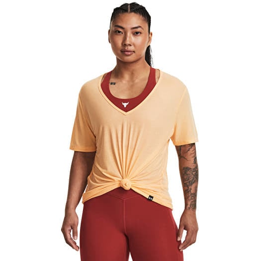 Majica Under Armour Project Rck Completer Deep V T Mesa Yellow