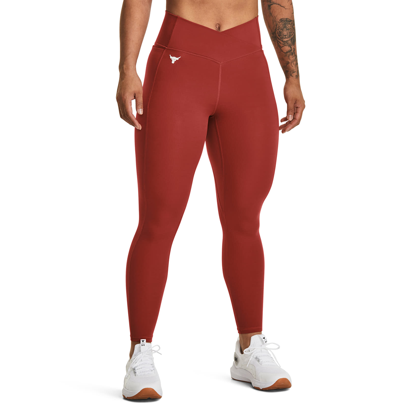 Säärised Under Armour Project Rck Lg Crssover Ankl Lg Heritage Red