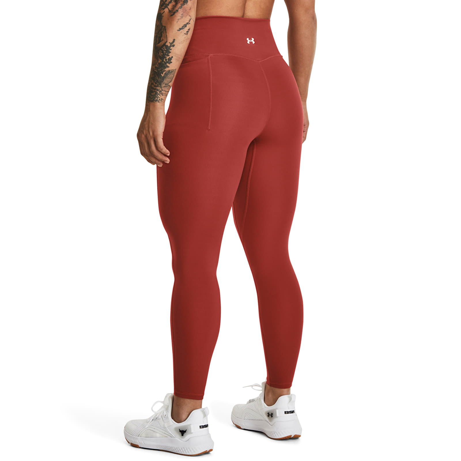Säärised Under Armour Project Rck Lg Crssover Ankl Lg Heritage Red
