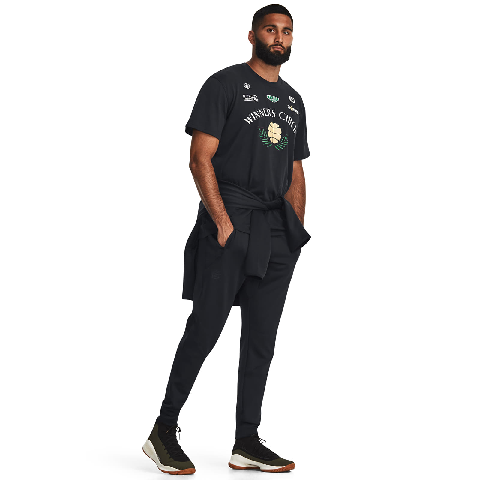 Jeans und Hosen Under Armour Curry Playable Pant Black
