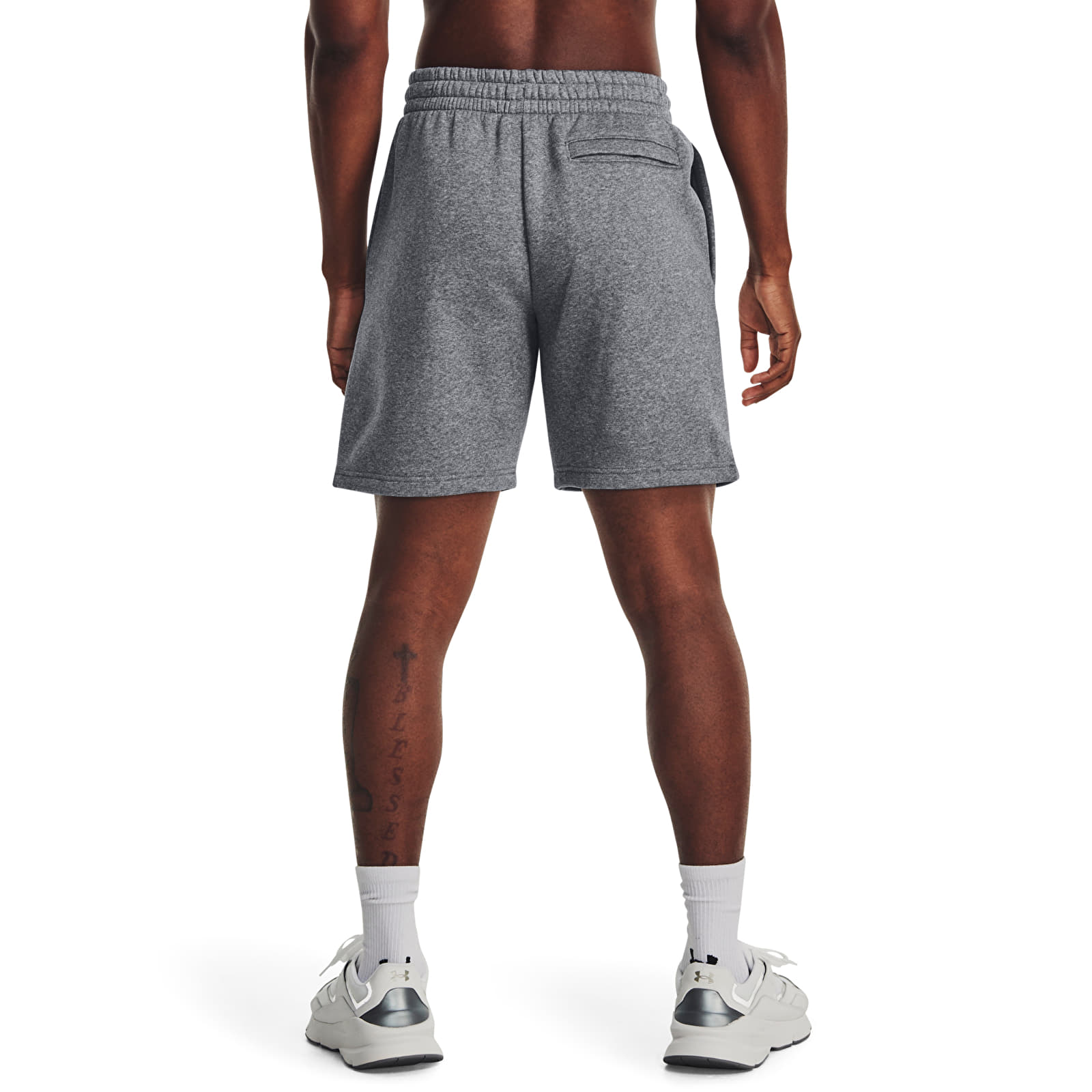 Shortsid Under Armour Essential Fleece Shorts Pitch Gray Medium Heather