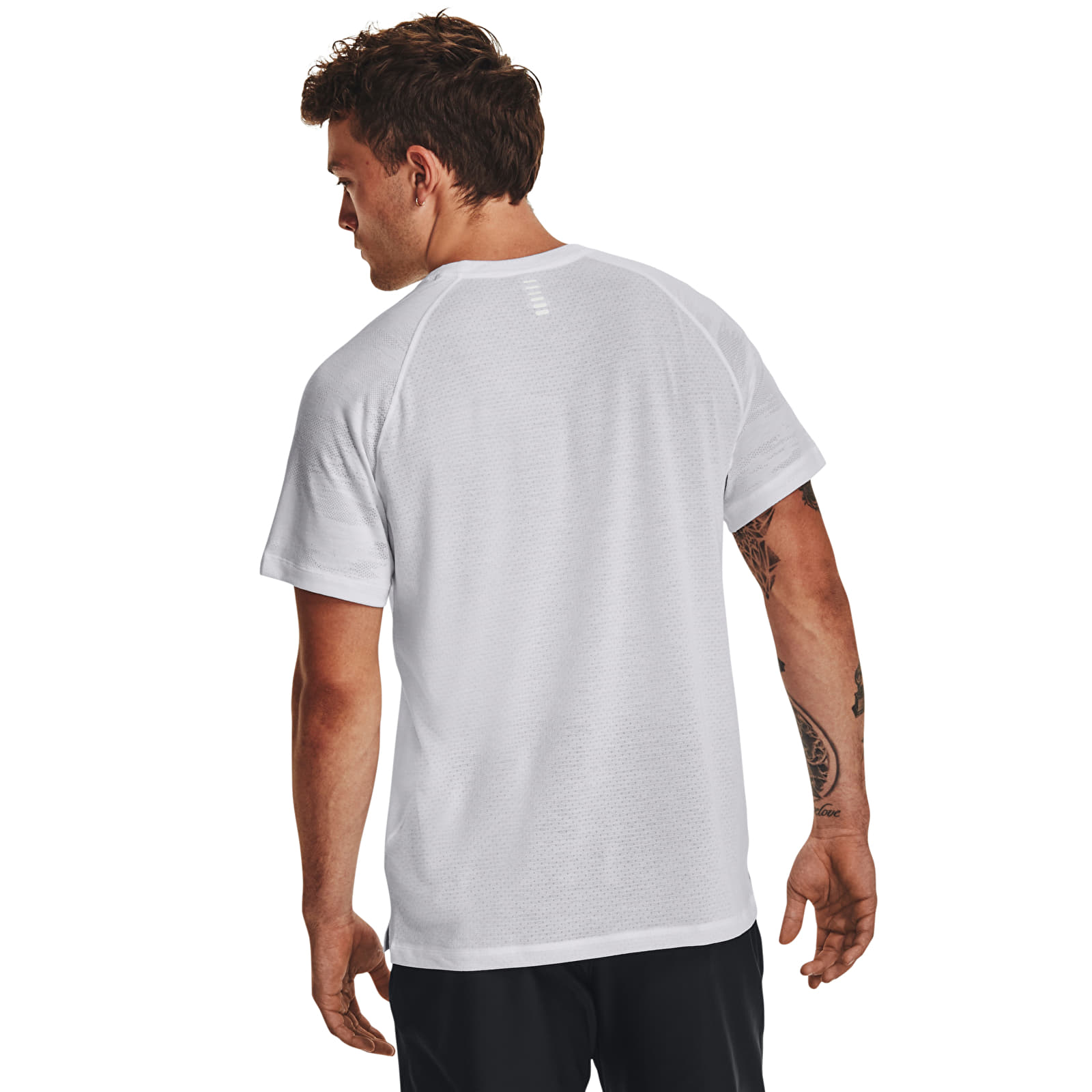 T-krekli Under Armour Streaker Speedcamo Ss White