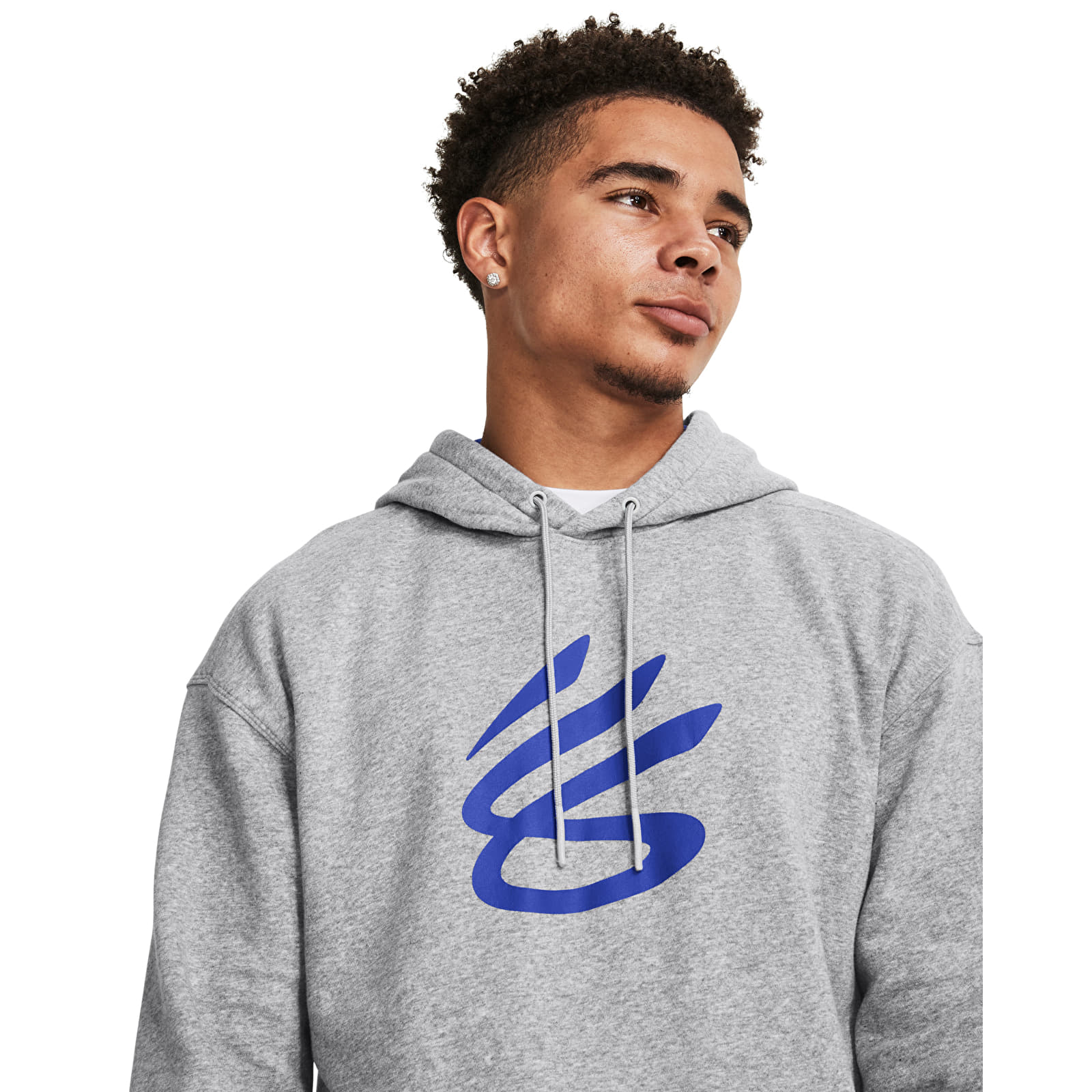 Толстовки та реглани Under Armour Curry Splash Hoodie Mod Gray Full Heather
