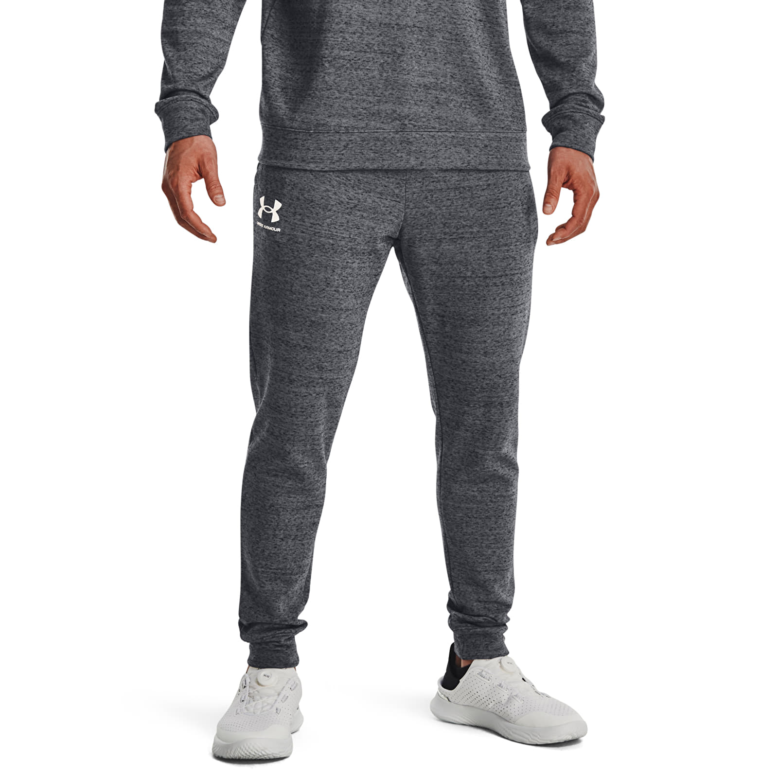 Pantalones Under Armour Rival Terry Jogger Pitch Gray Full Heather