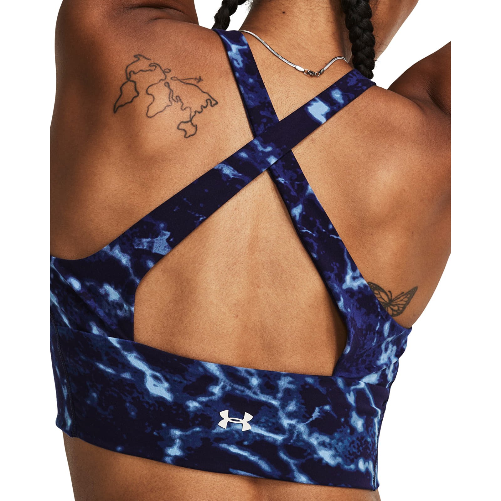 Sujetadores Under Armour Project Rck Lg Crssover Top Pt Midnight Navy