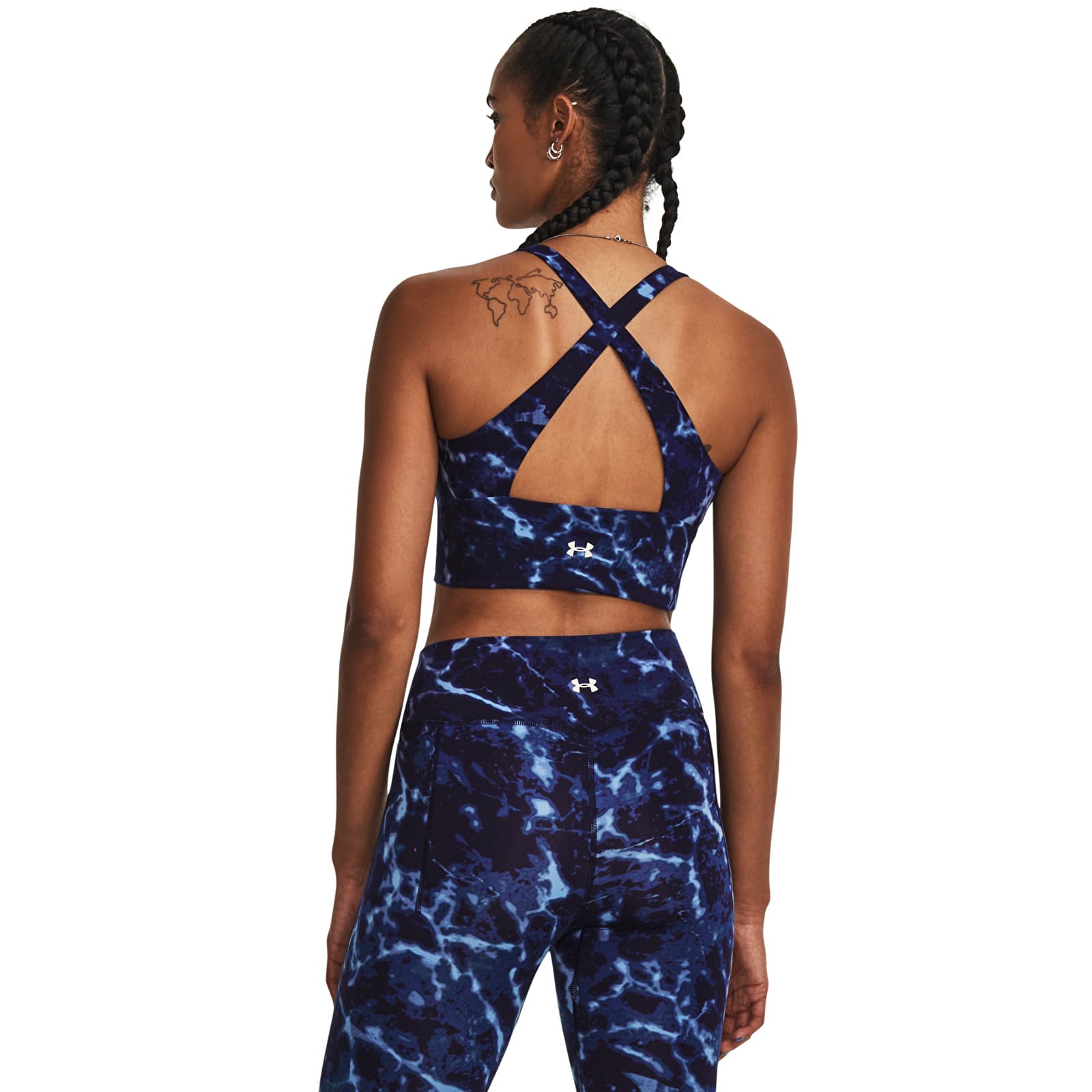 Sujetadores Under Armour Project Rck Lg Crssover Top Pt Midnight Navy