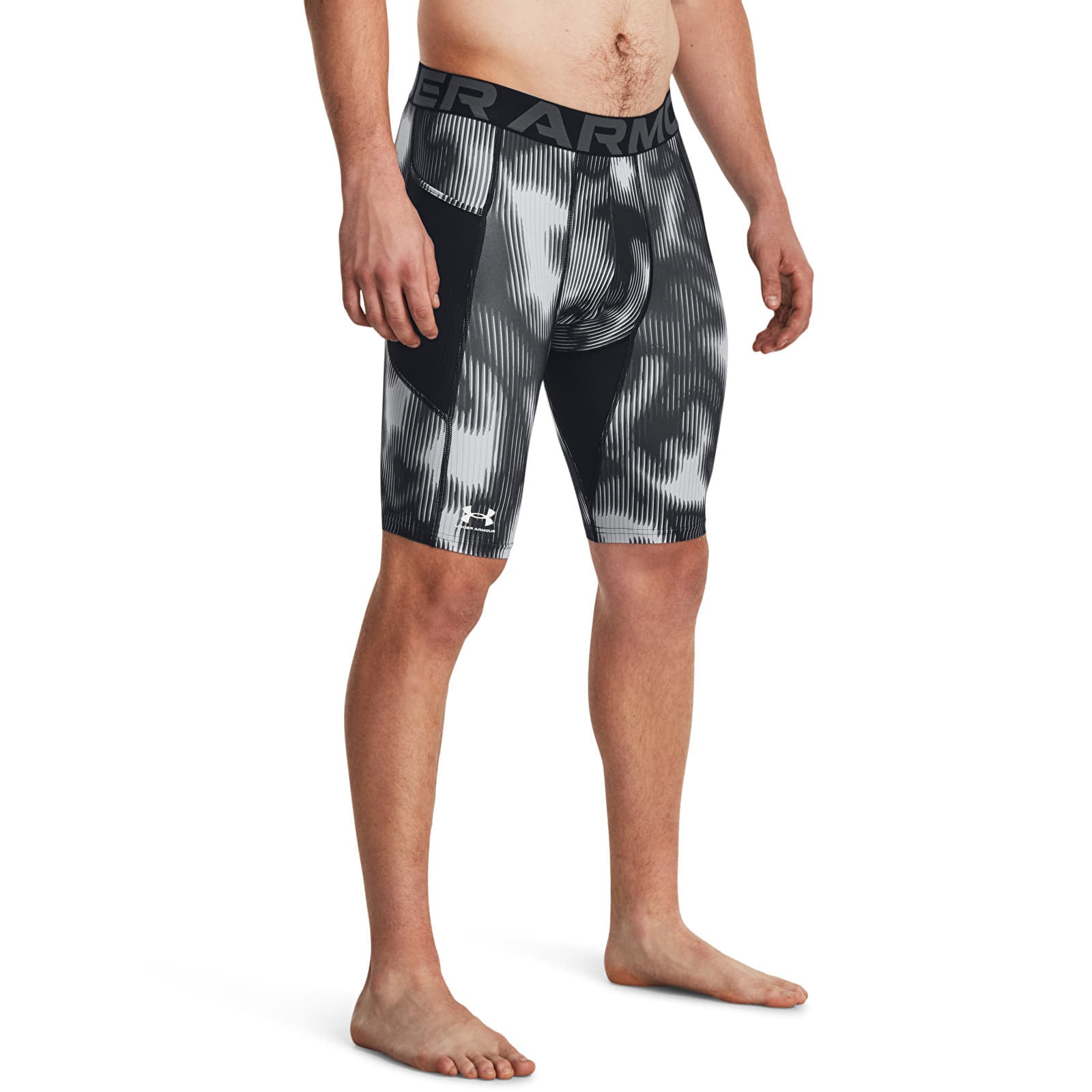 Korte broek Under Armour Hg Prtd Long Shorts Black XXL