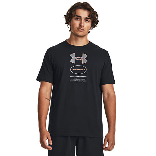 Μπλουζάκι Under Armour M Branded Gel Stack Ss Black