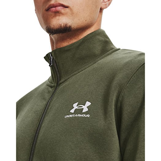 Jacken Under Armour Essential Flc Track Jacket Marine Od Green Queens