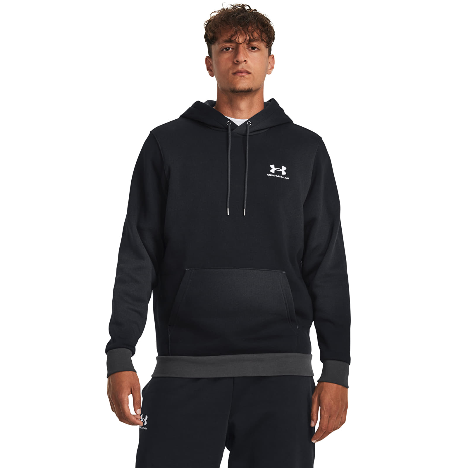 Hættetrøjer og sweatshirts Under Armour Essential Flc Novelty Hd Black