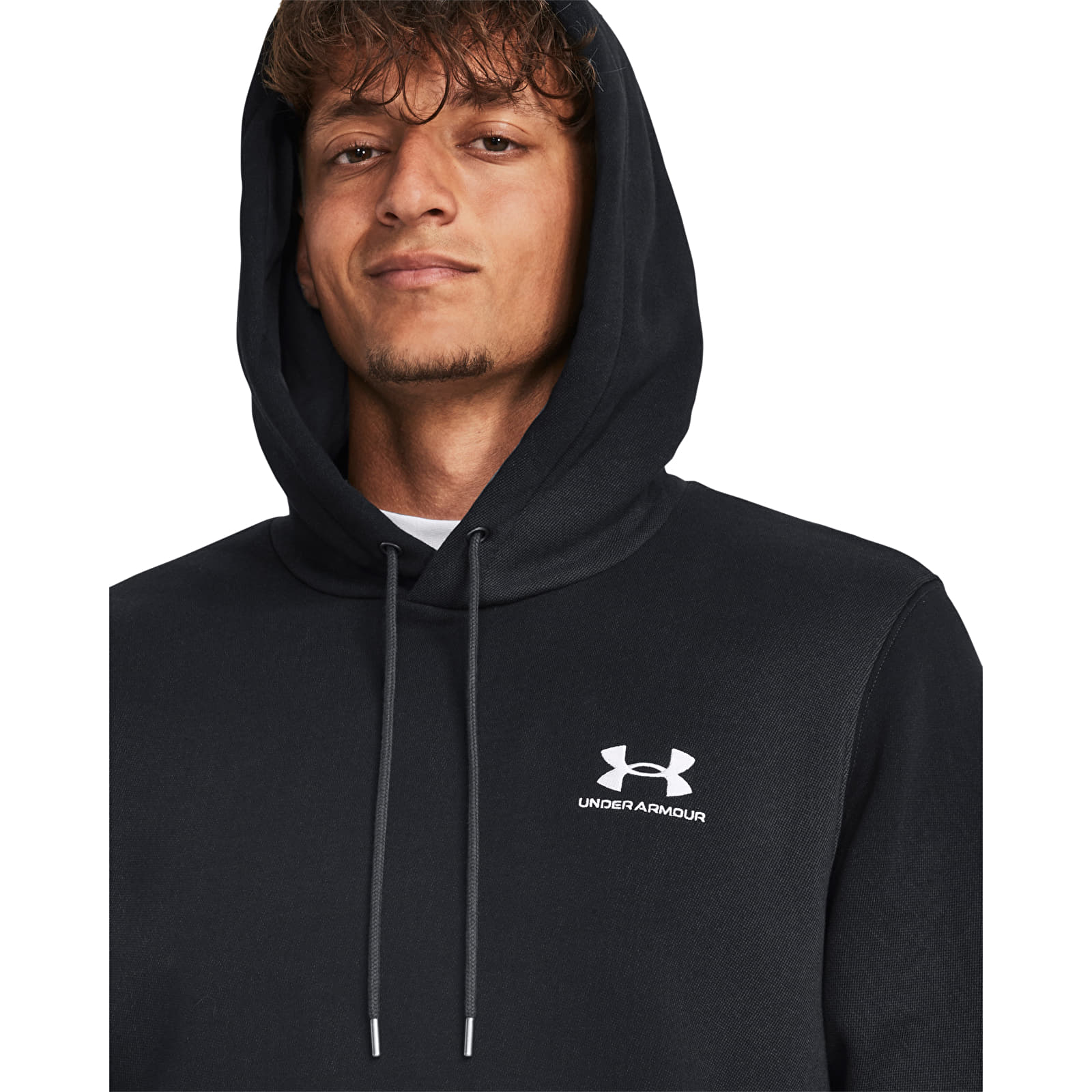 Hættetrøjer og sweatshirts Under Armour Essential Flc Novelty Hd Black