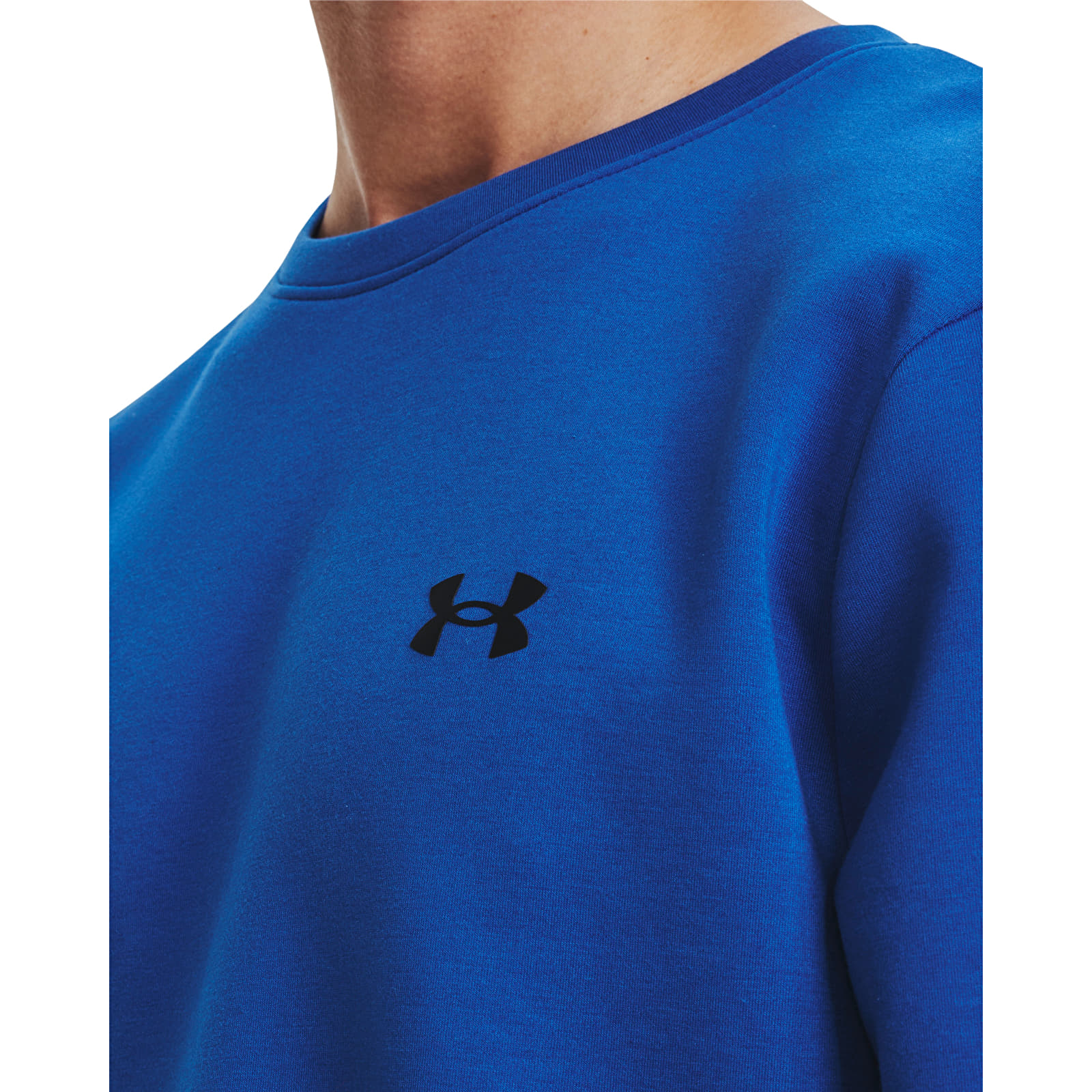 Hettegensere og sweatshirts Under Armour Unstoppable Flc Crew Team Royal