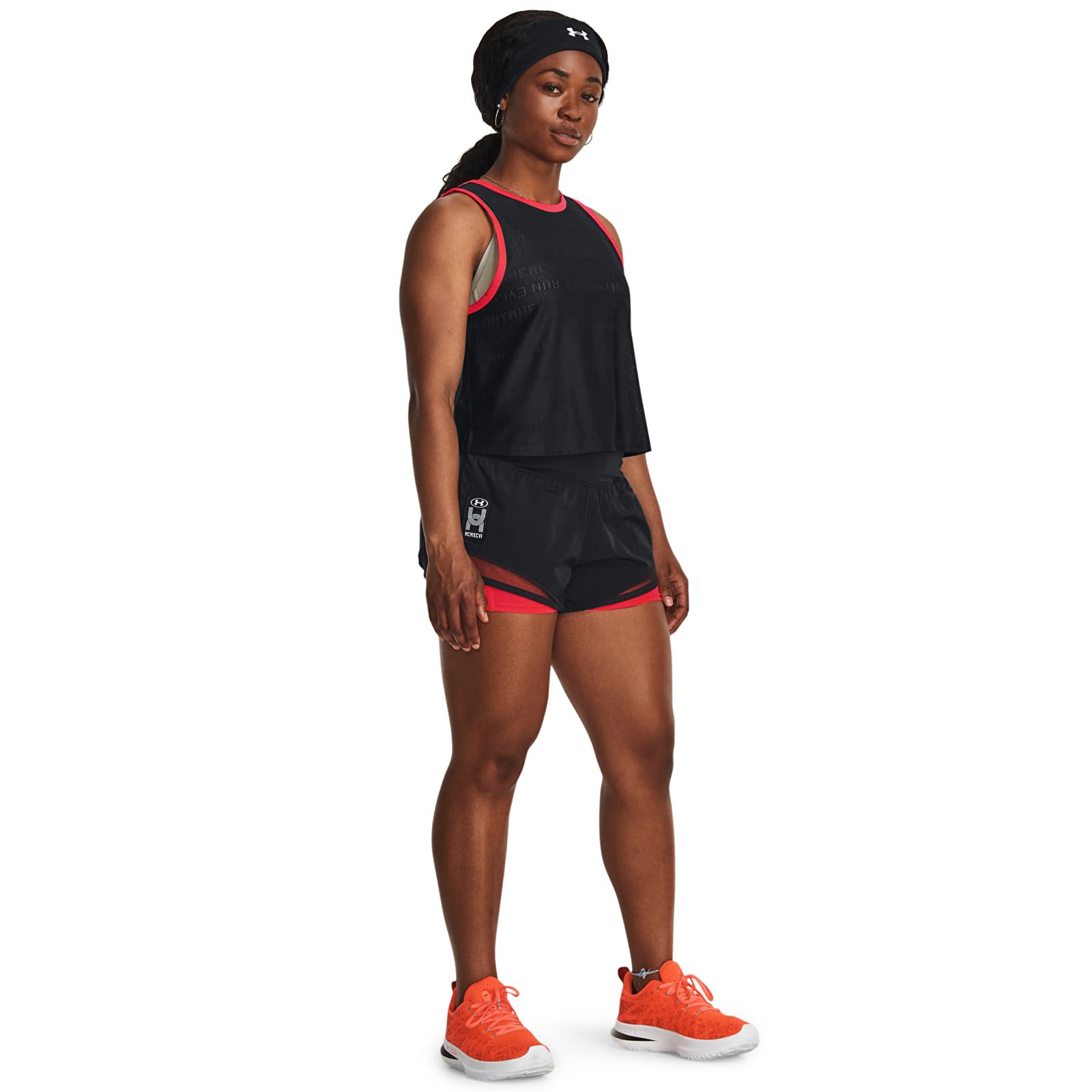 Tank tops Under Armour Run Anywhere Tank Black