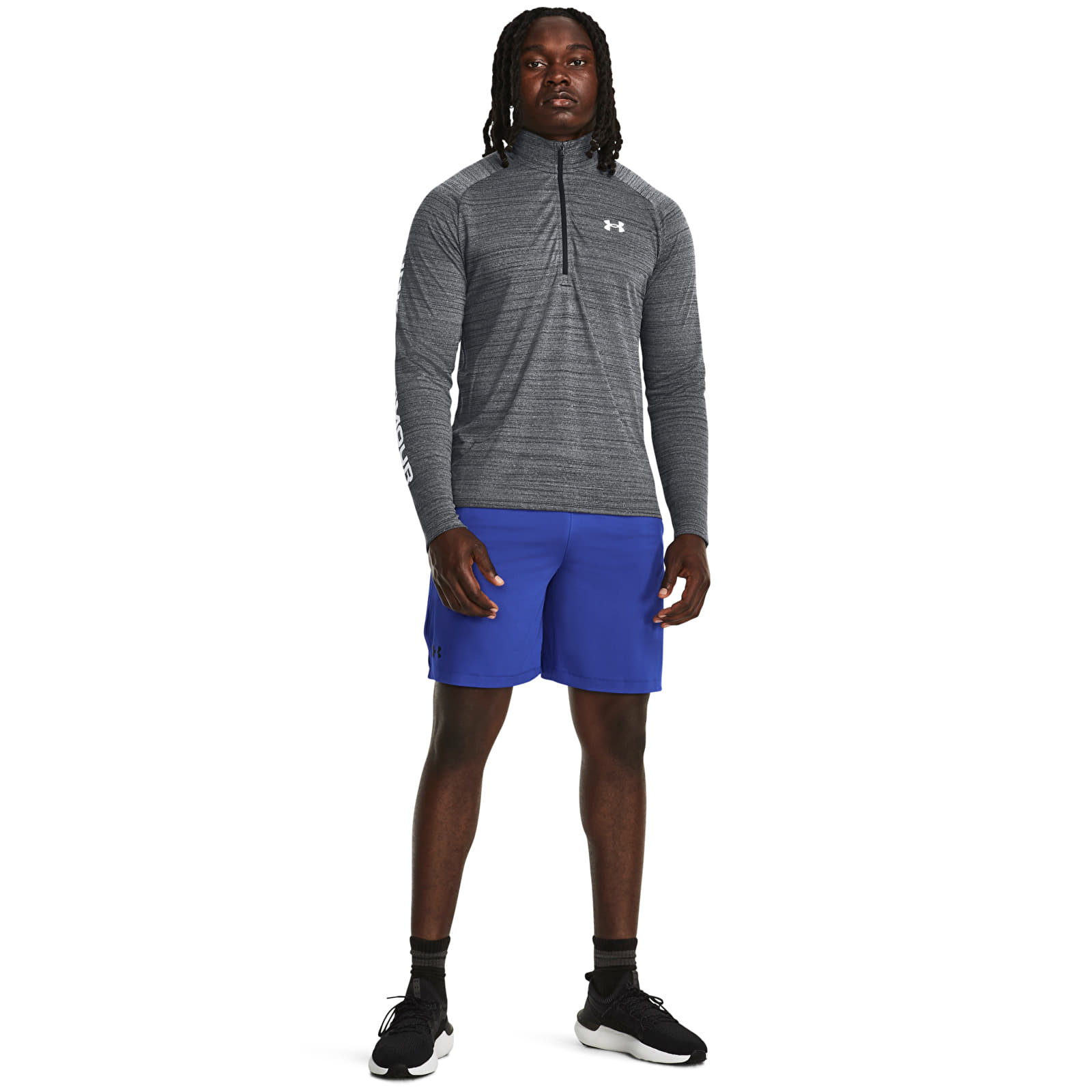 Kapuutsikud ja kampsunid Under Armour Tech 1/2 Zip Ev Core Black
