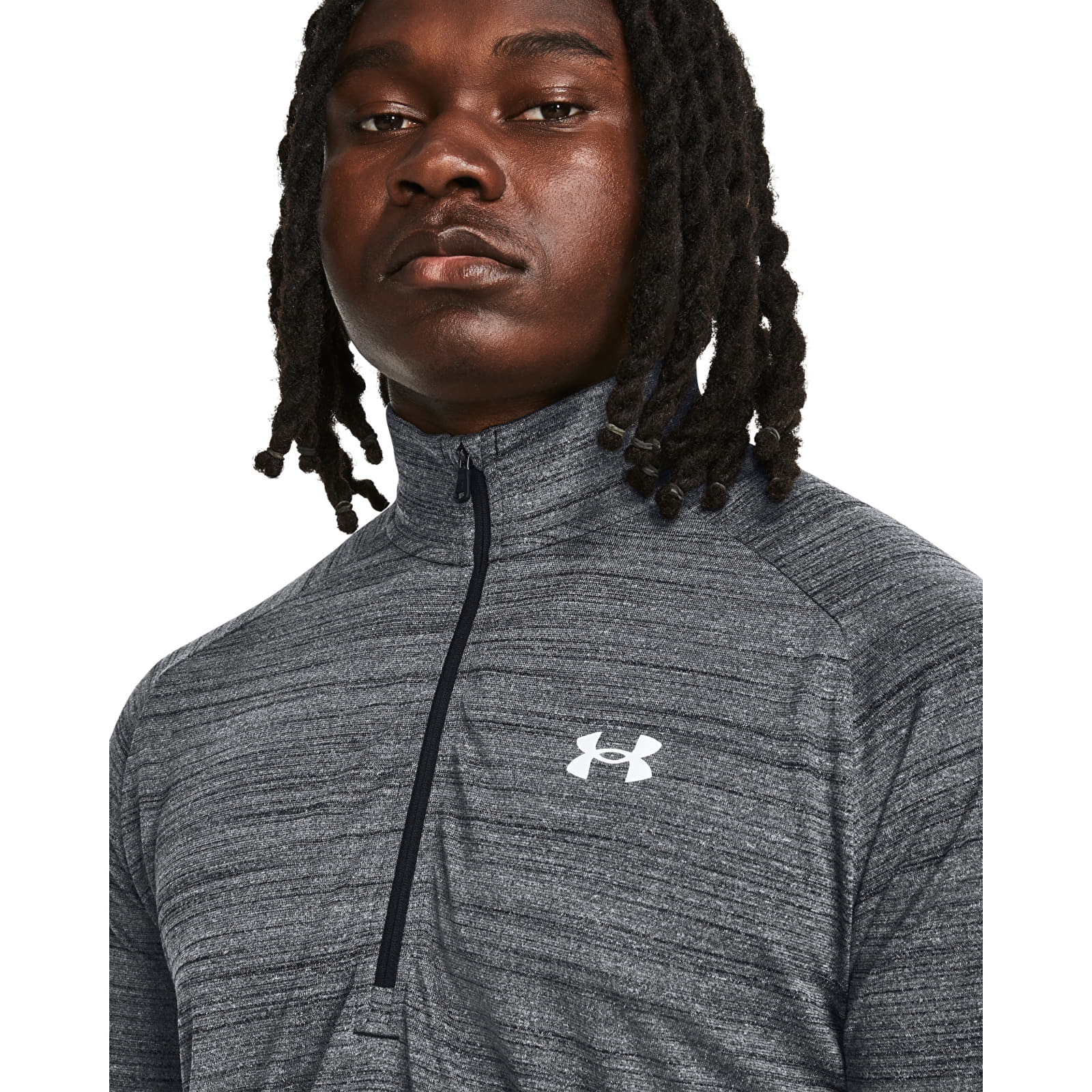 Kapuutsikud ja kampsunid Under Armour Tech 1/2 Zip Ev Core Black