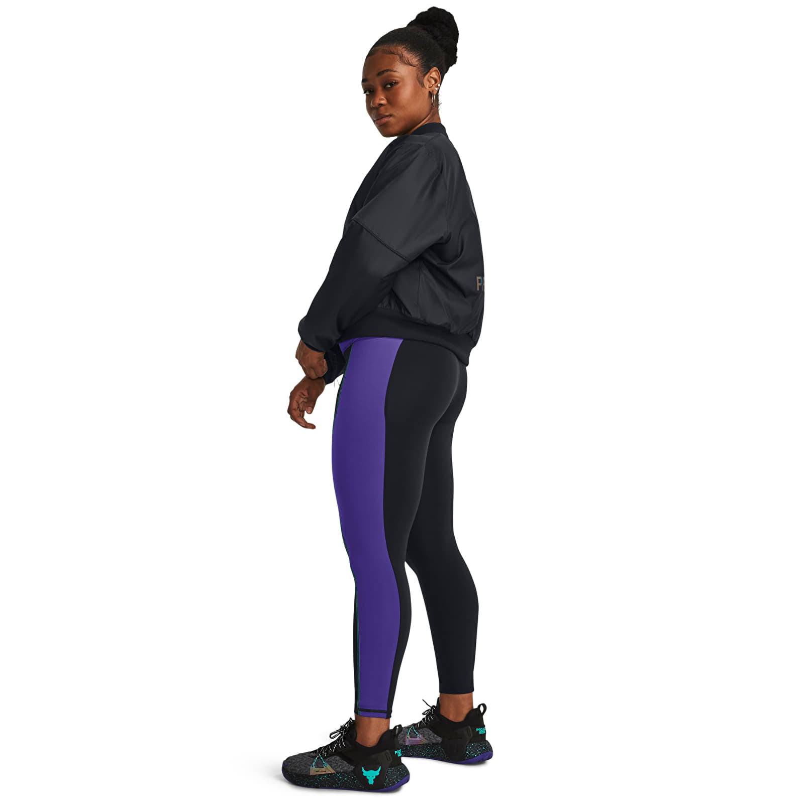 Bundy Under Armour Project Rck W'S Bomber Jacket Black