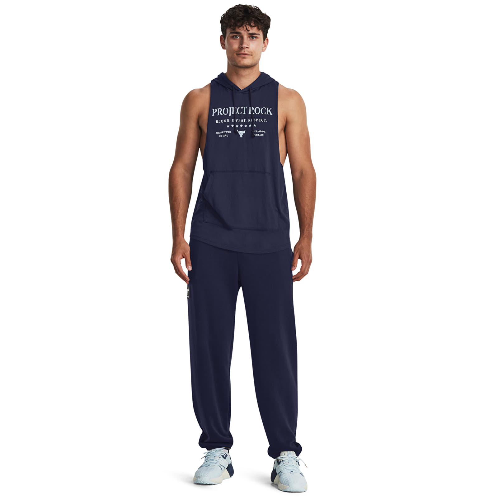 Толстовки та реглани Under Armour Project Rck Sl Hoodie Q3 Midnight Navy