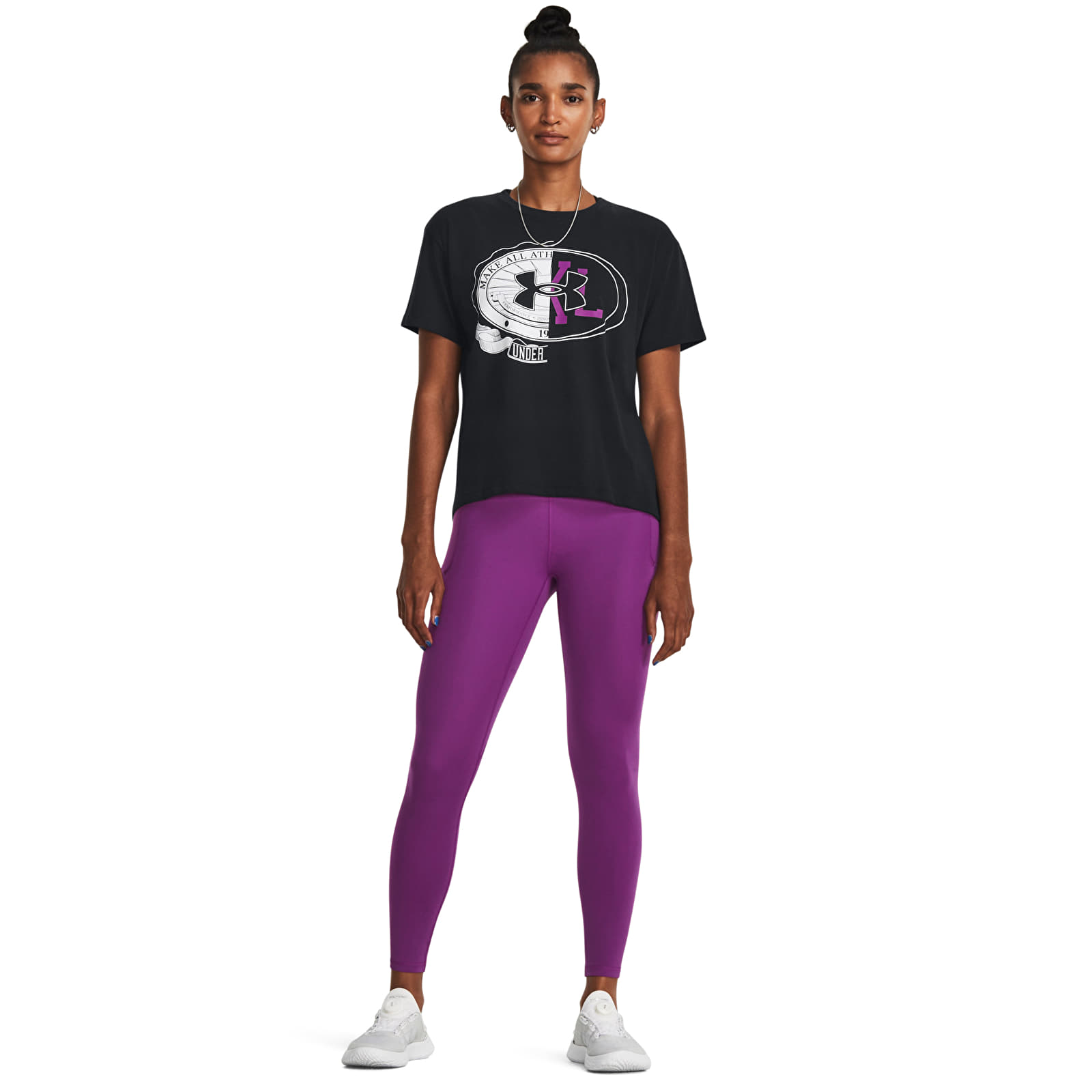 Leggins Under Armour Meridian Ankle Leg Cassis