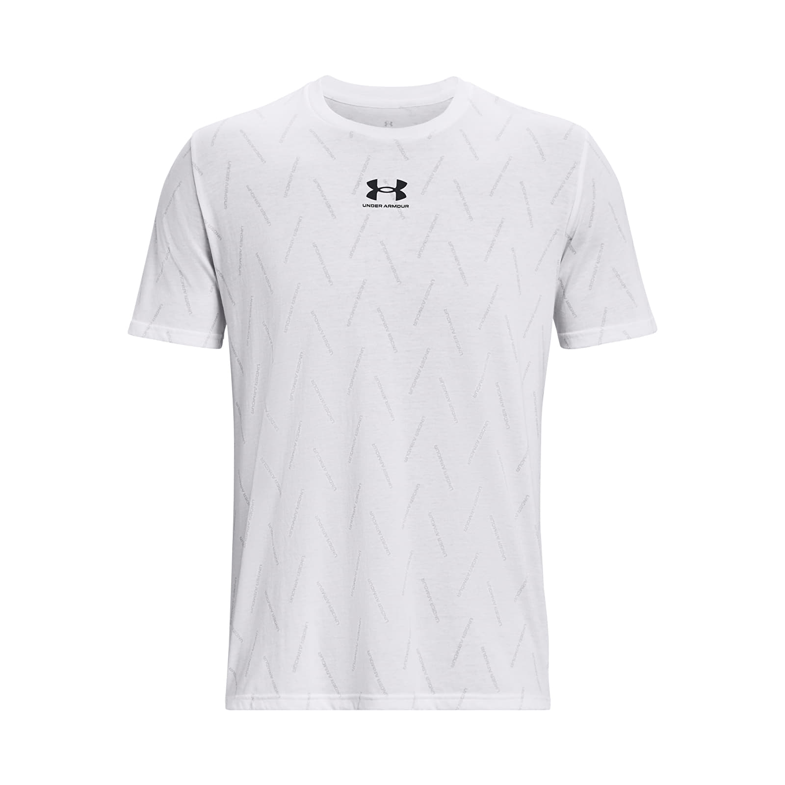 Trička Under Armour M Elevated Core Aop New White